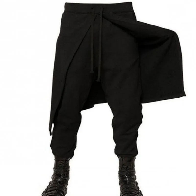 Funki Buys | Skirts | Men's Gothic Punk Skirt | Retro Unisex Skirt