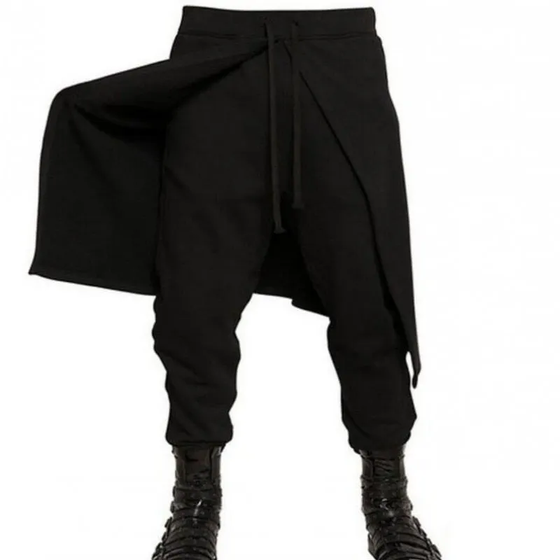 Funki Buys | Skirts | Men's Gothic Punk Skirt | Retro Unisex Skirt
