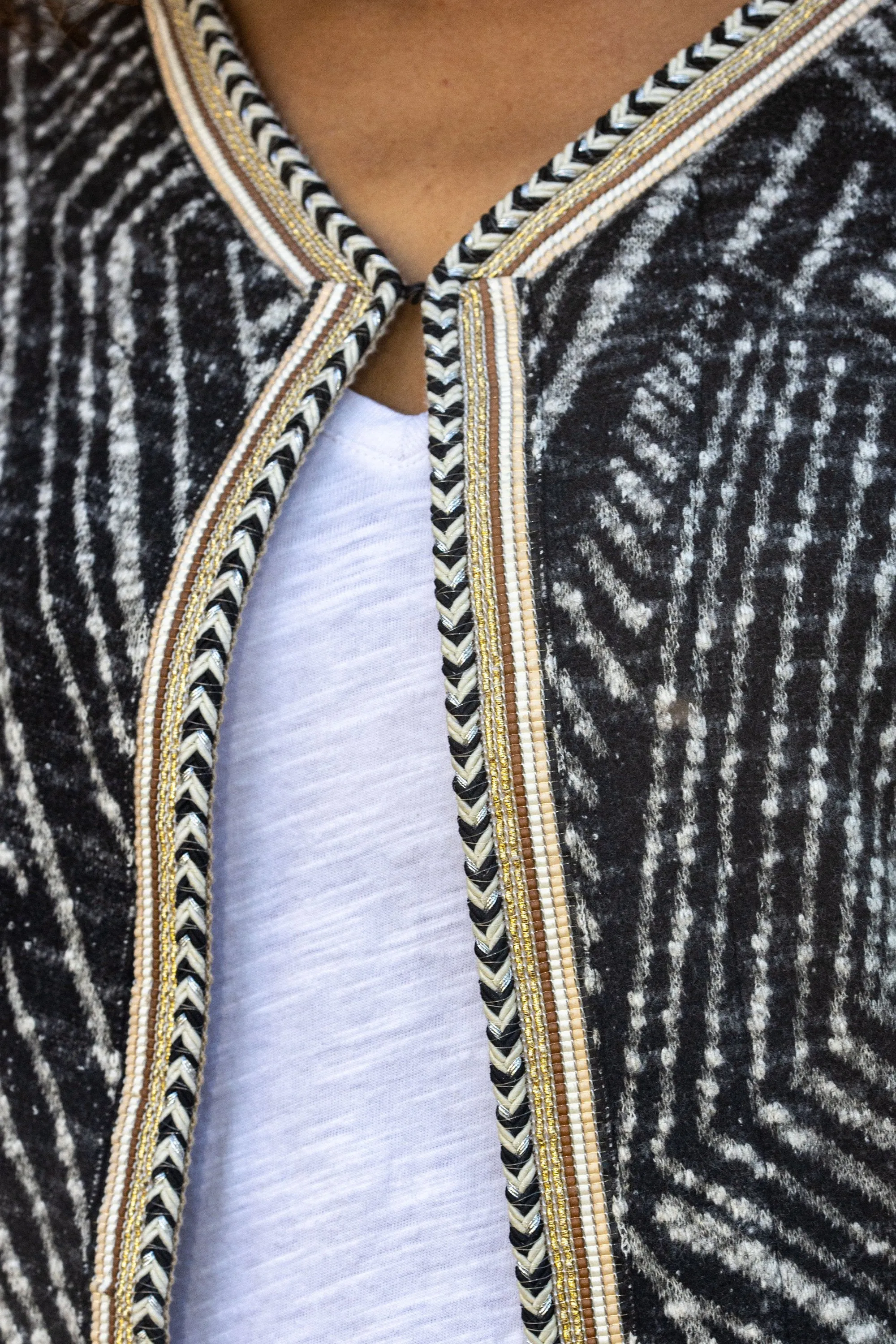Geometric Golden Jacket