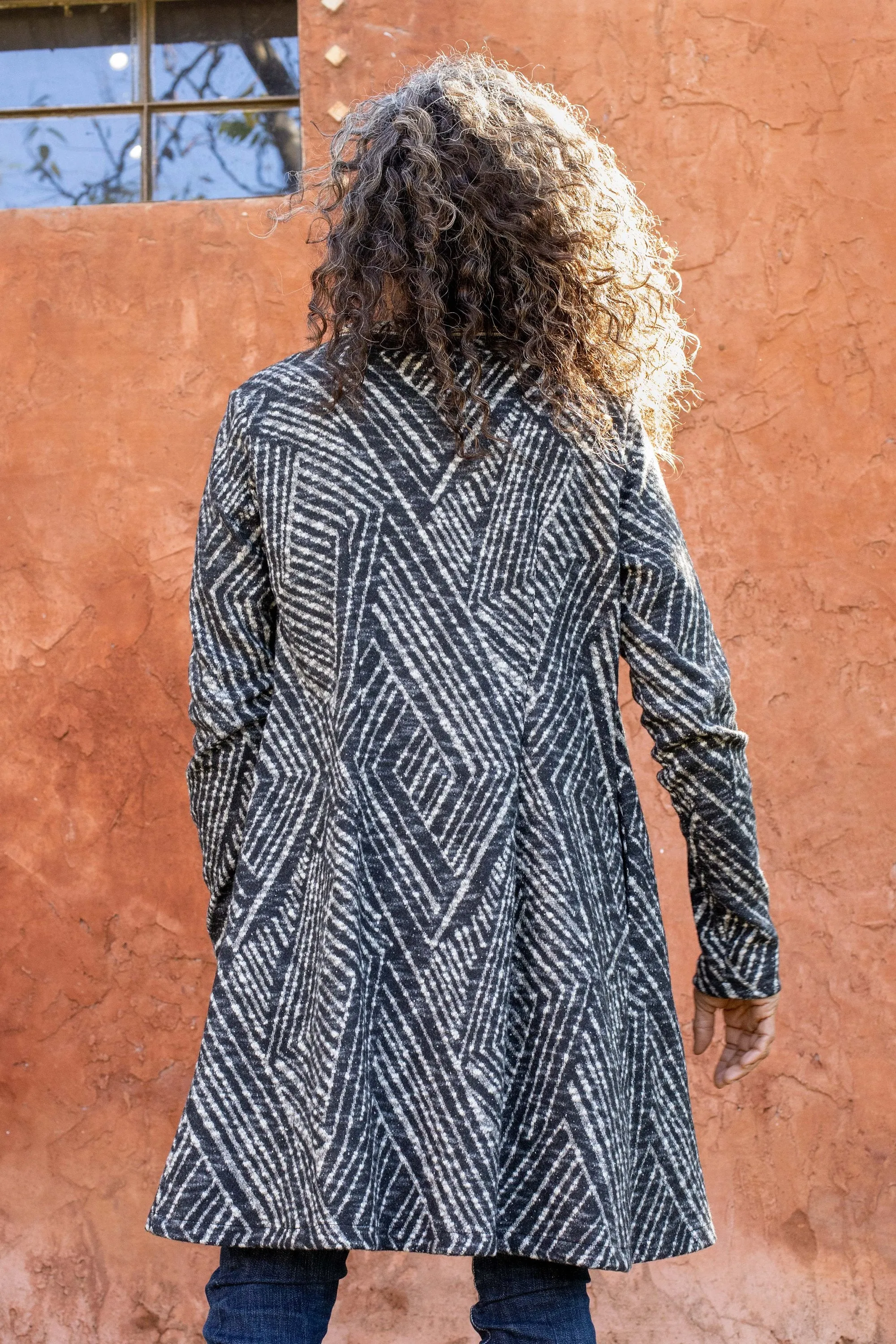 Geometric Golden Jacket