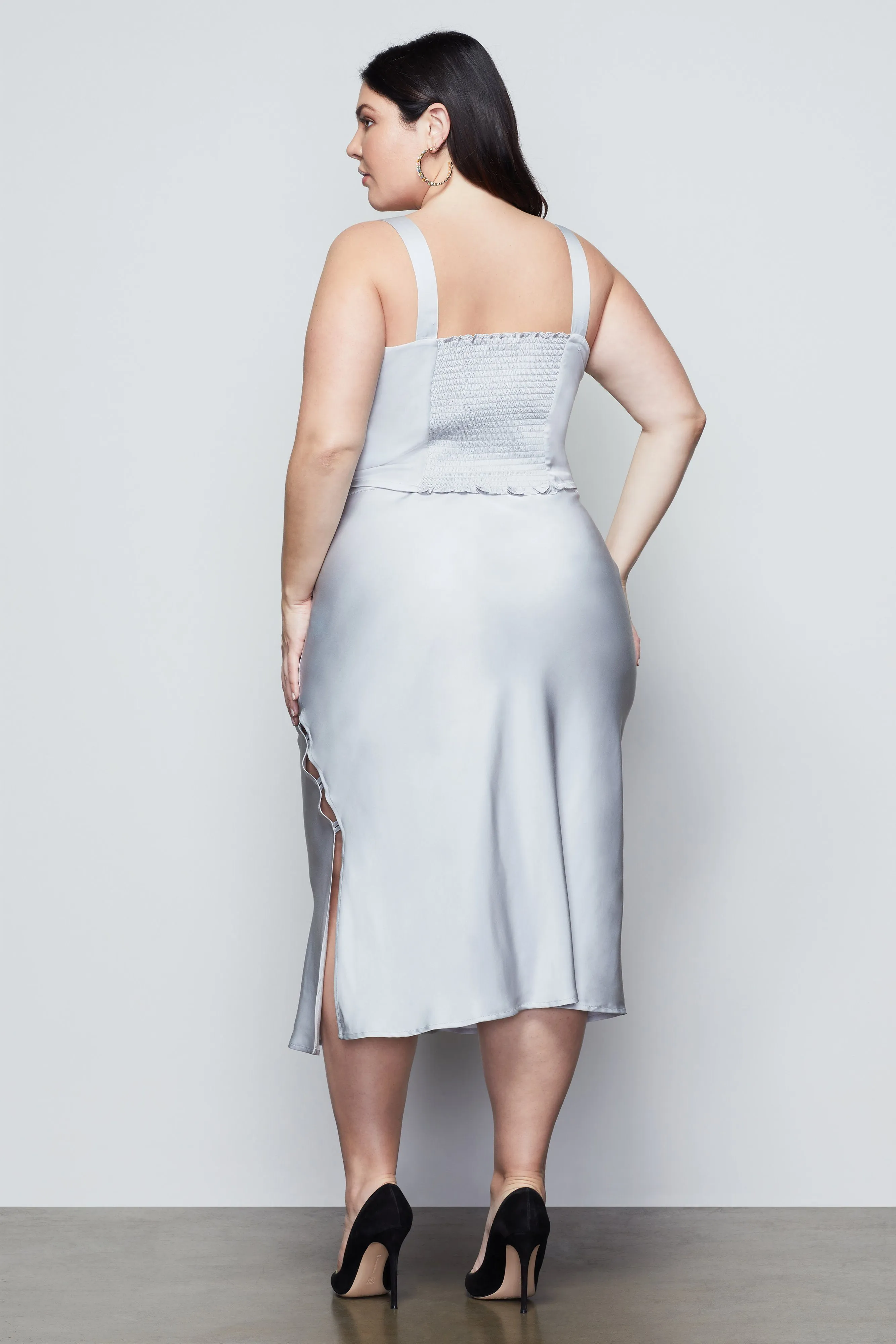 GETAWAY SKIRT | SILVER002