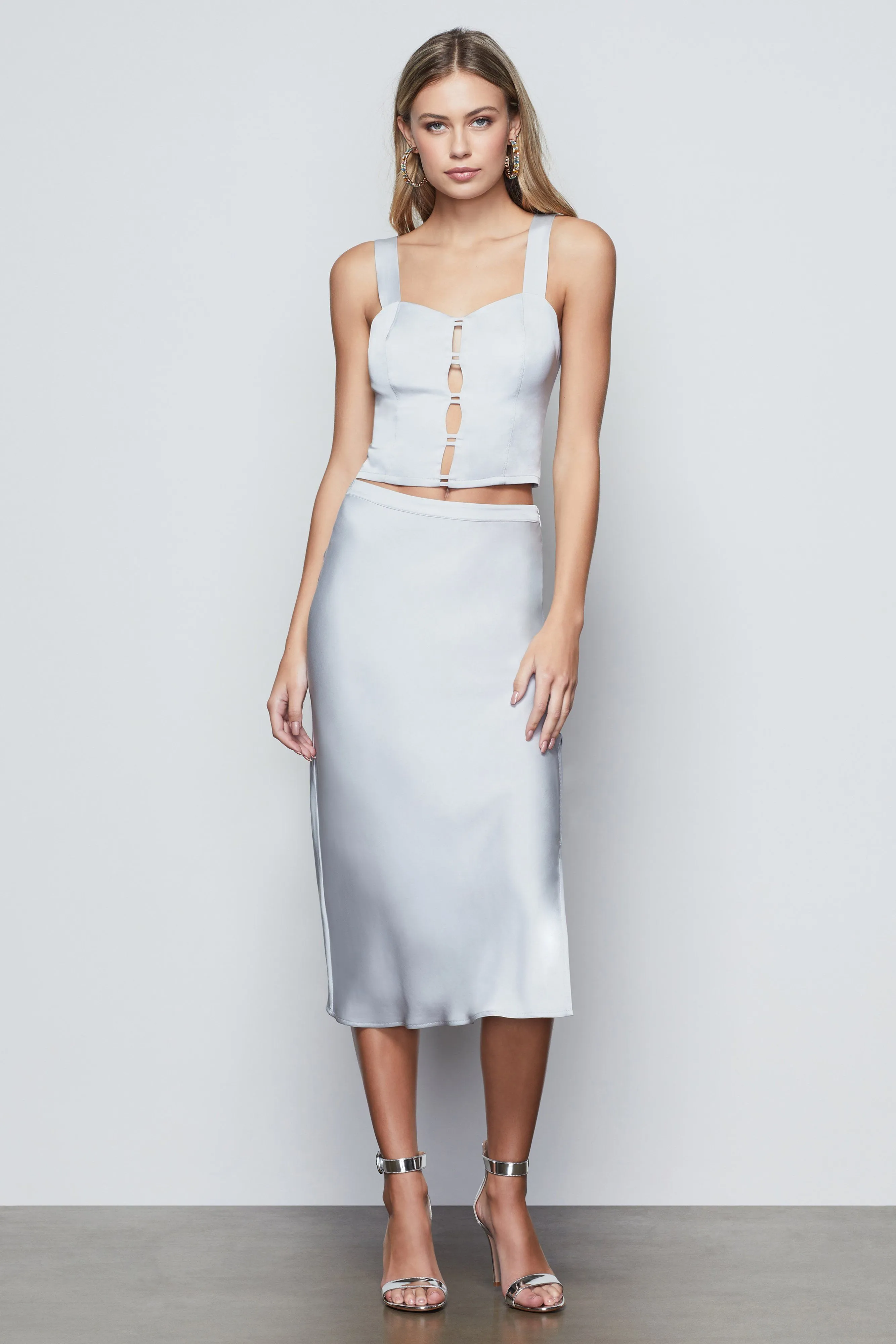 GETAWAY SKIRT | SILVER002