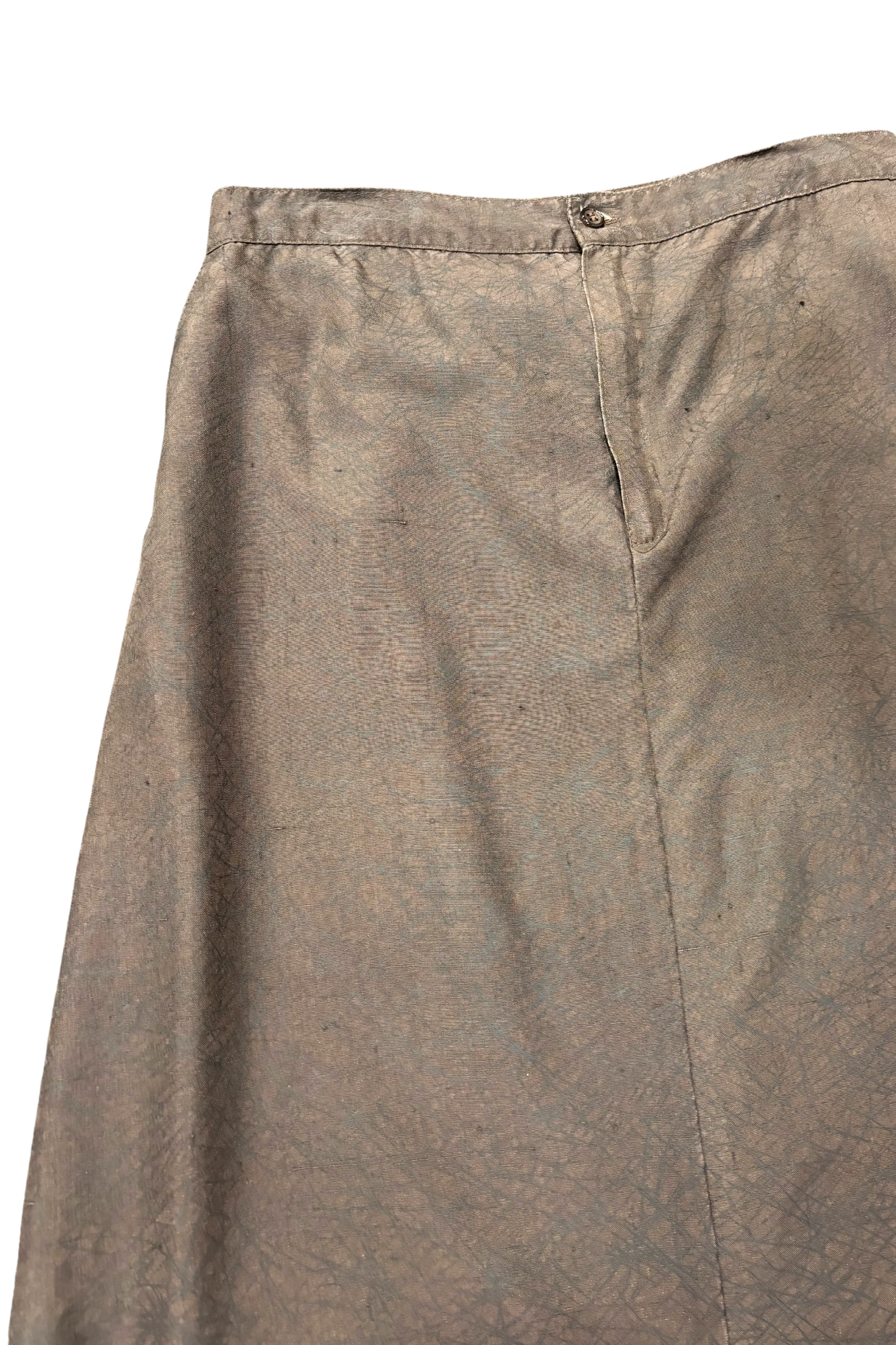 Handmade scribble maxi skirt, M