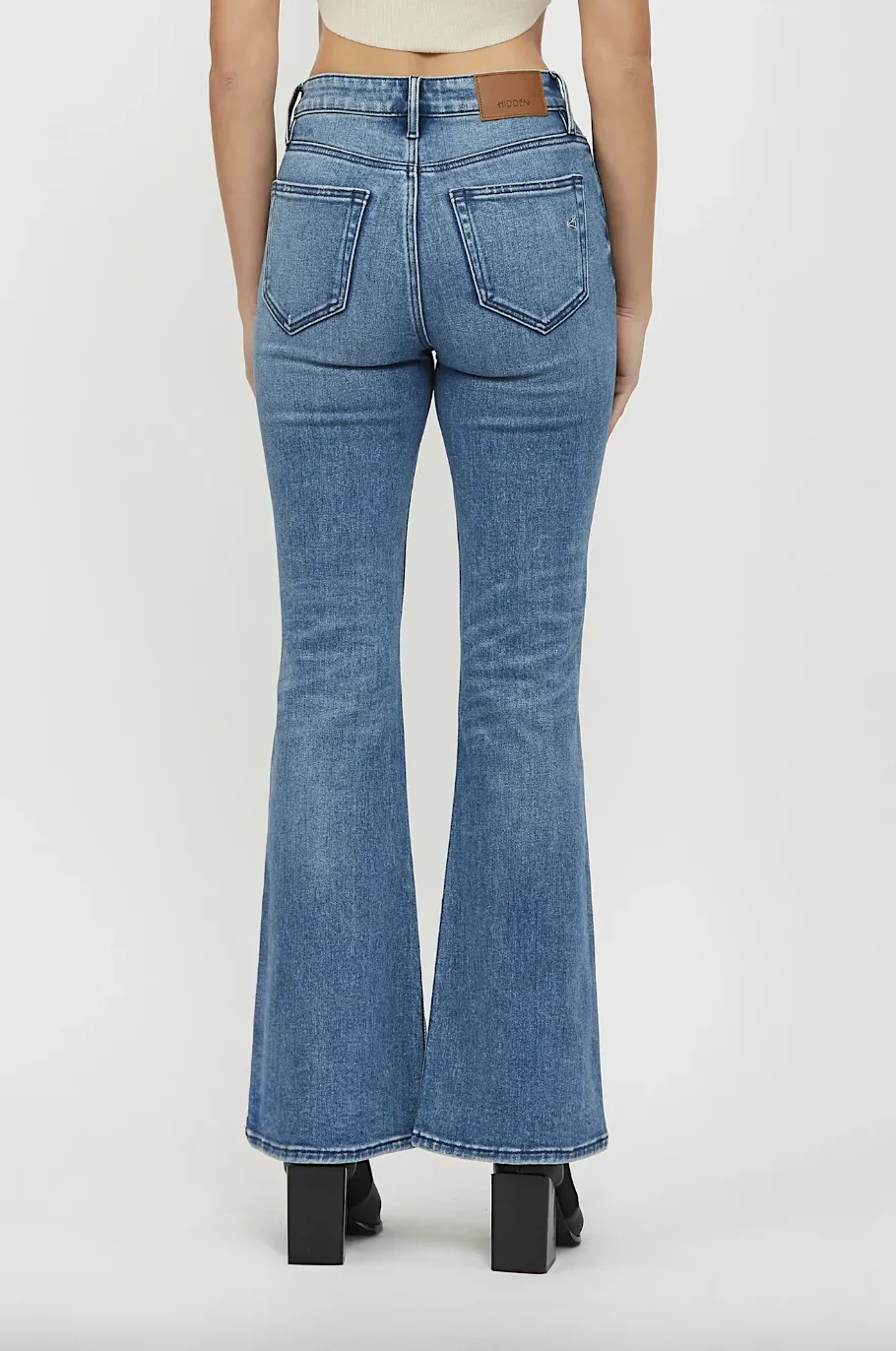 happi high rise flare - medium