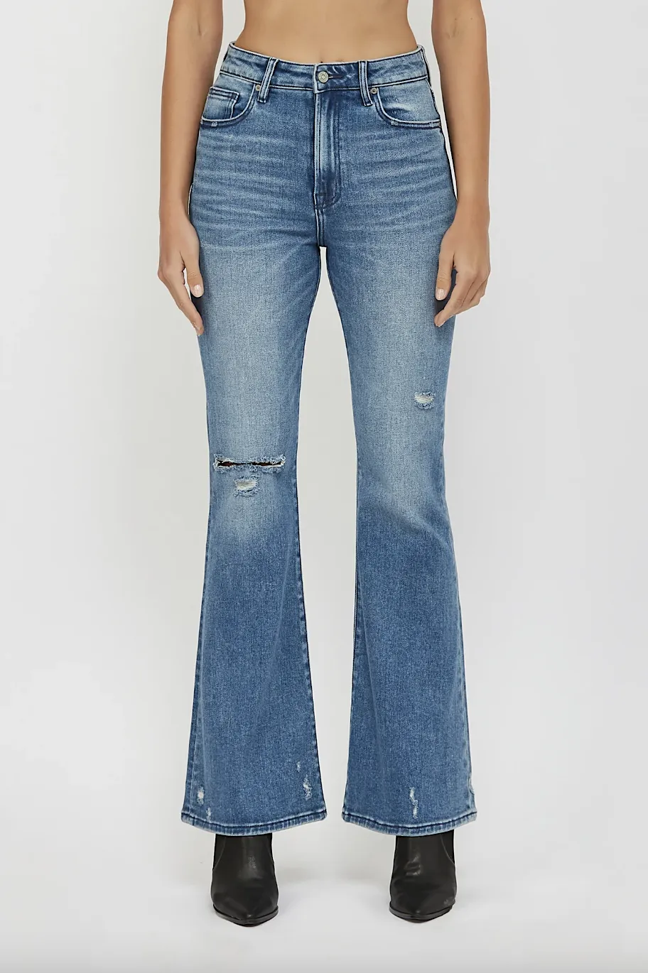 happi high rise flare - medium
