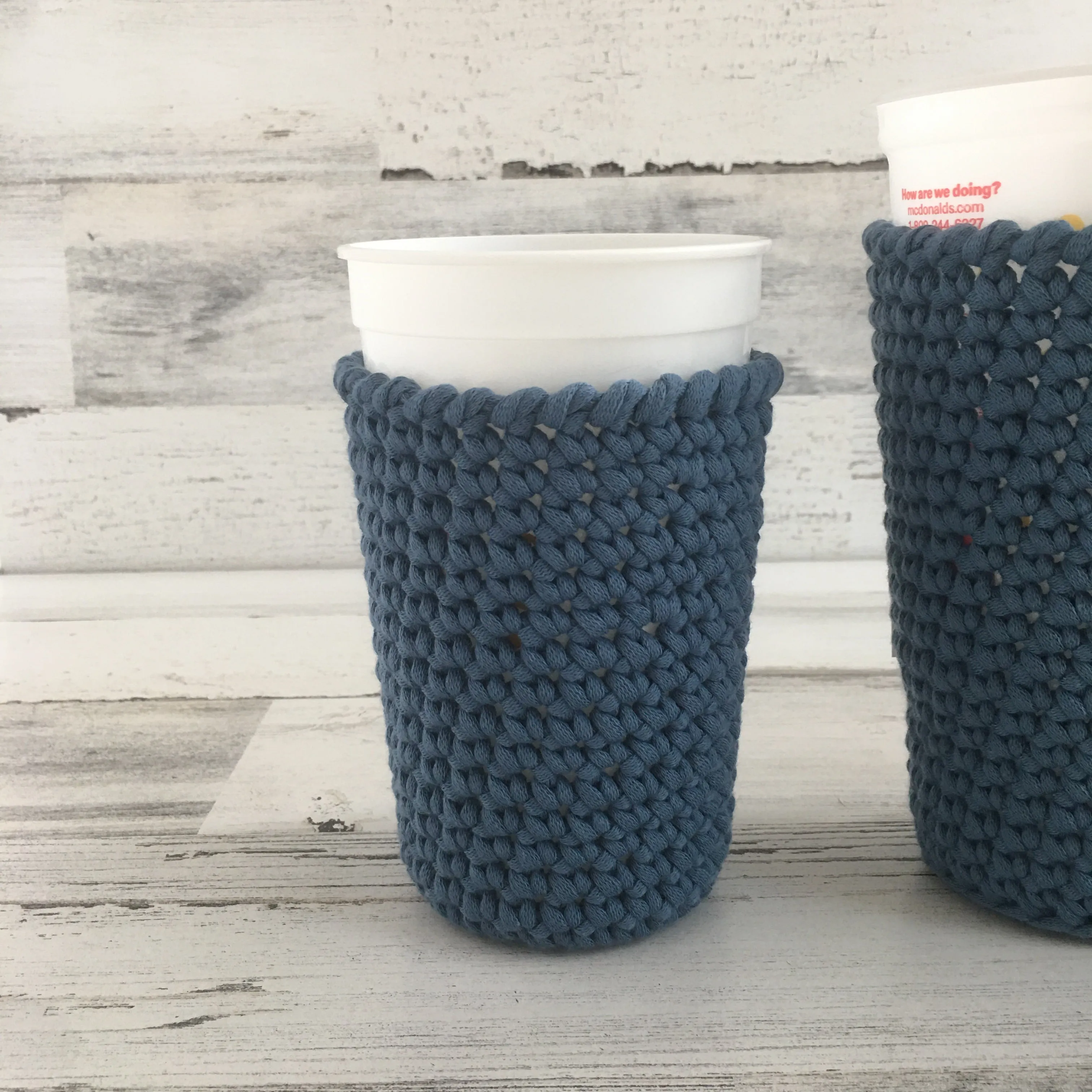 Hazy Blues - Hot and Cold Cup Cozy