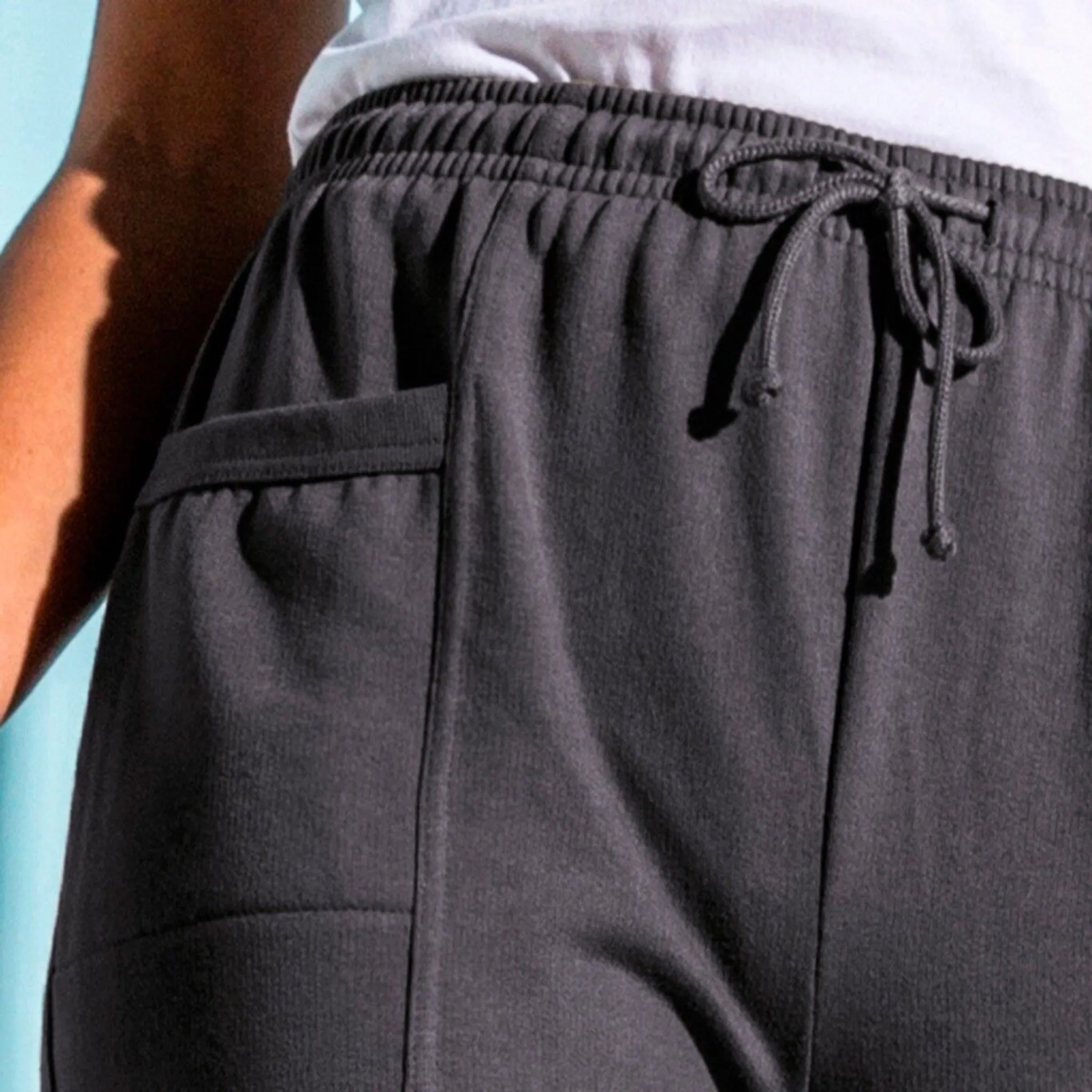 High Waist Fleece Jogger Sweatpant Charcoal