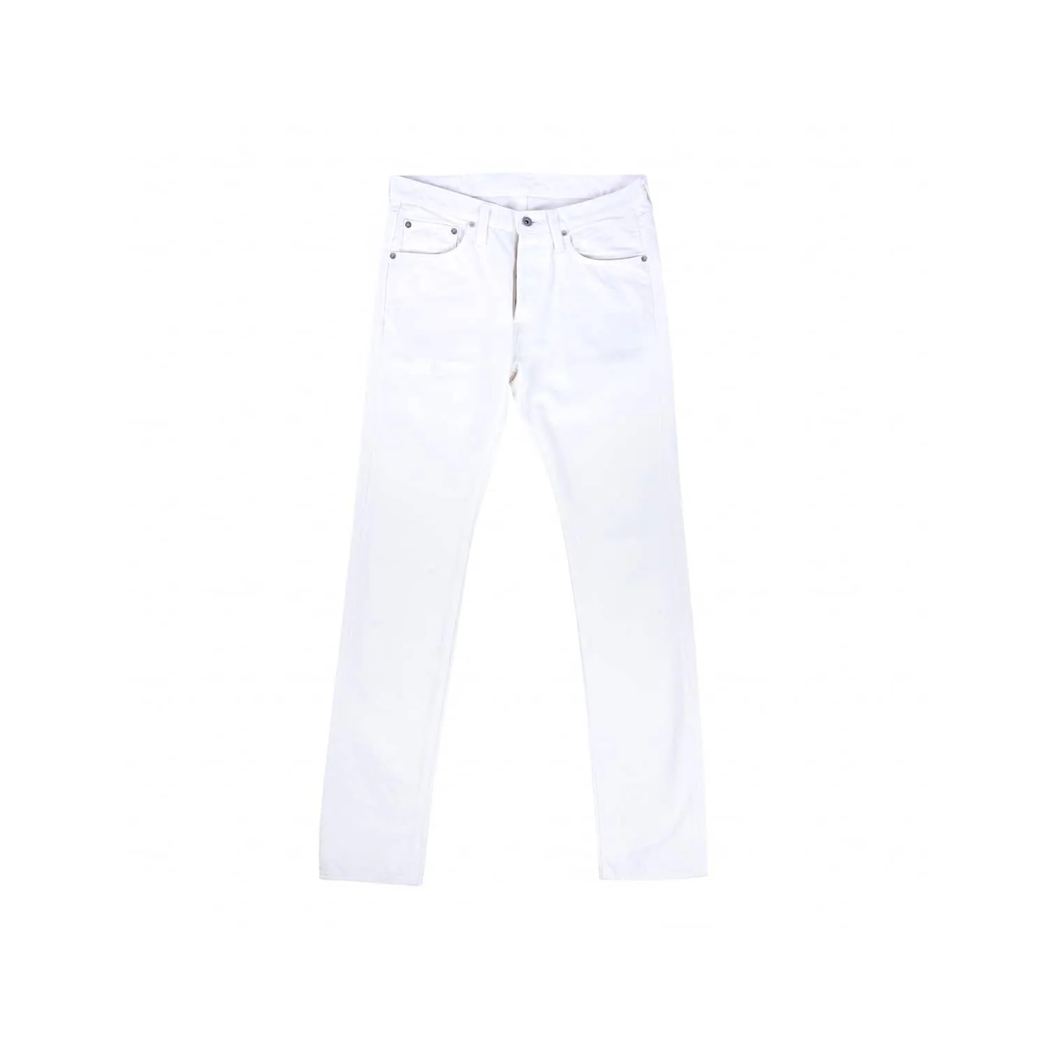 Iron Heart IH-777-WT 13.5oz Denim Slim Tapered Cut Jeans White FINAL SALE