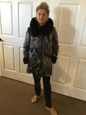 Joseph Ribkoff Reversible Coat 214934