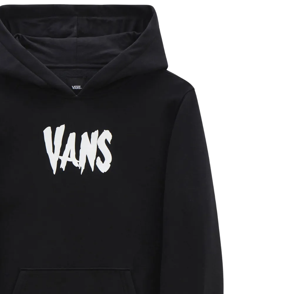 Kids Skeleton Pullover Hoodie Black