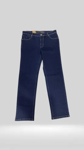 Klick Men Formal Mid Rise Blue Jeans Art No. SCA047