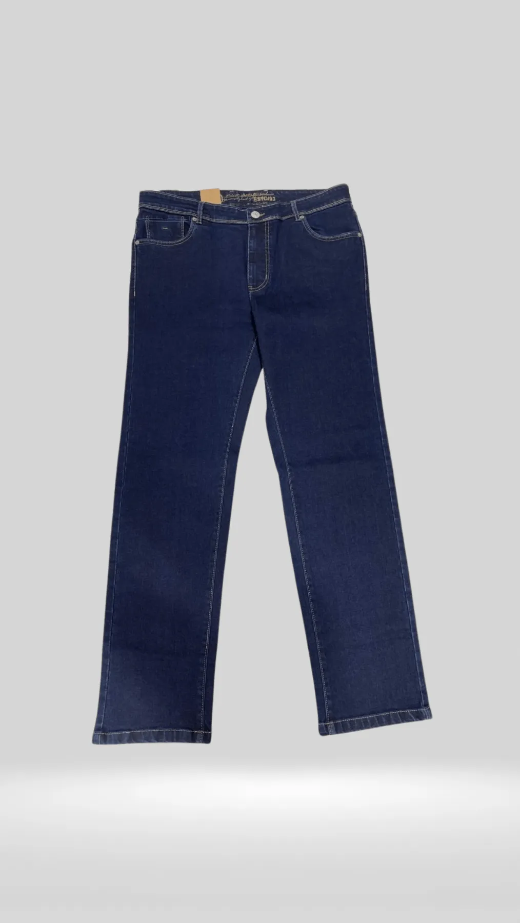 Klick Men Formal Mid Rise Blue Jeans Art No. SCA047