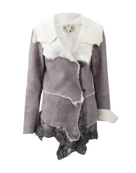 Lace Trim Coat