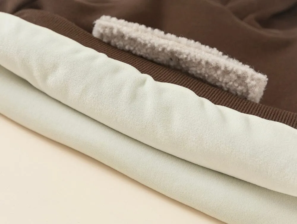 Large Pocket Fleece-Lined Hoodie