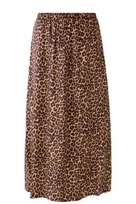 Leopard Print Skirt
