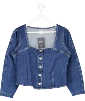 levis Blue Milo Denim Blouse UK L