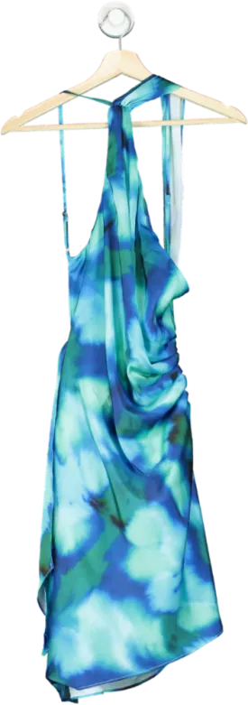 LEXI Blue Lyra Dress Print UK 12