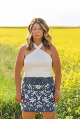 Lily Denim Mini Skirt