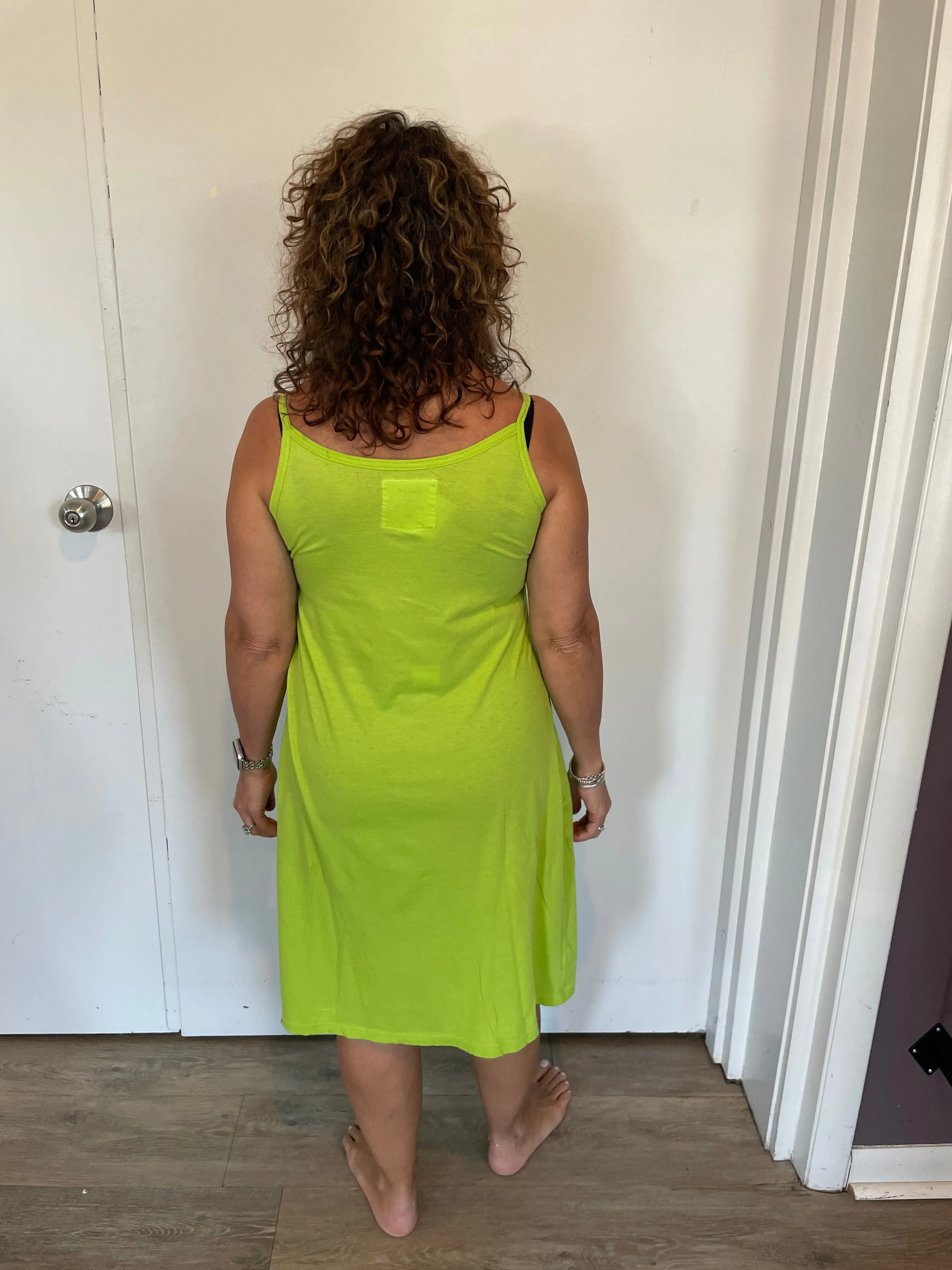 Lining Slip Dress