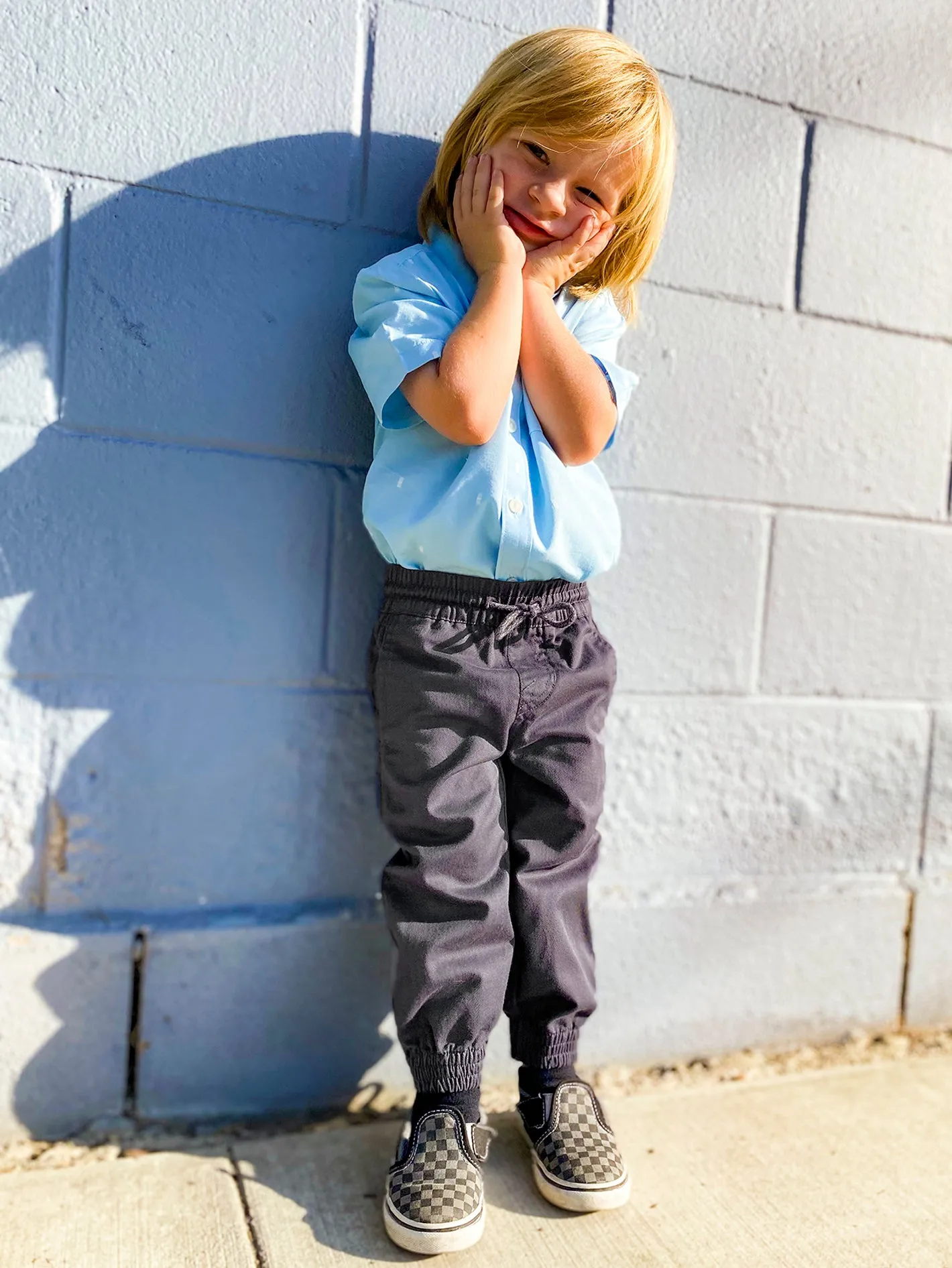 Little Boys Frickin Slim Jogger Pants - Charcoal