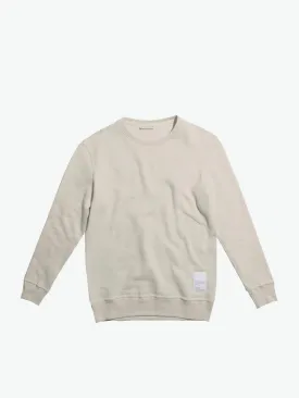 Logomania Crew Neck Sweatshirt Cream
