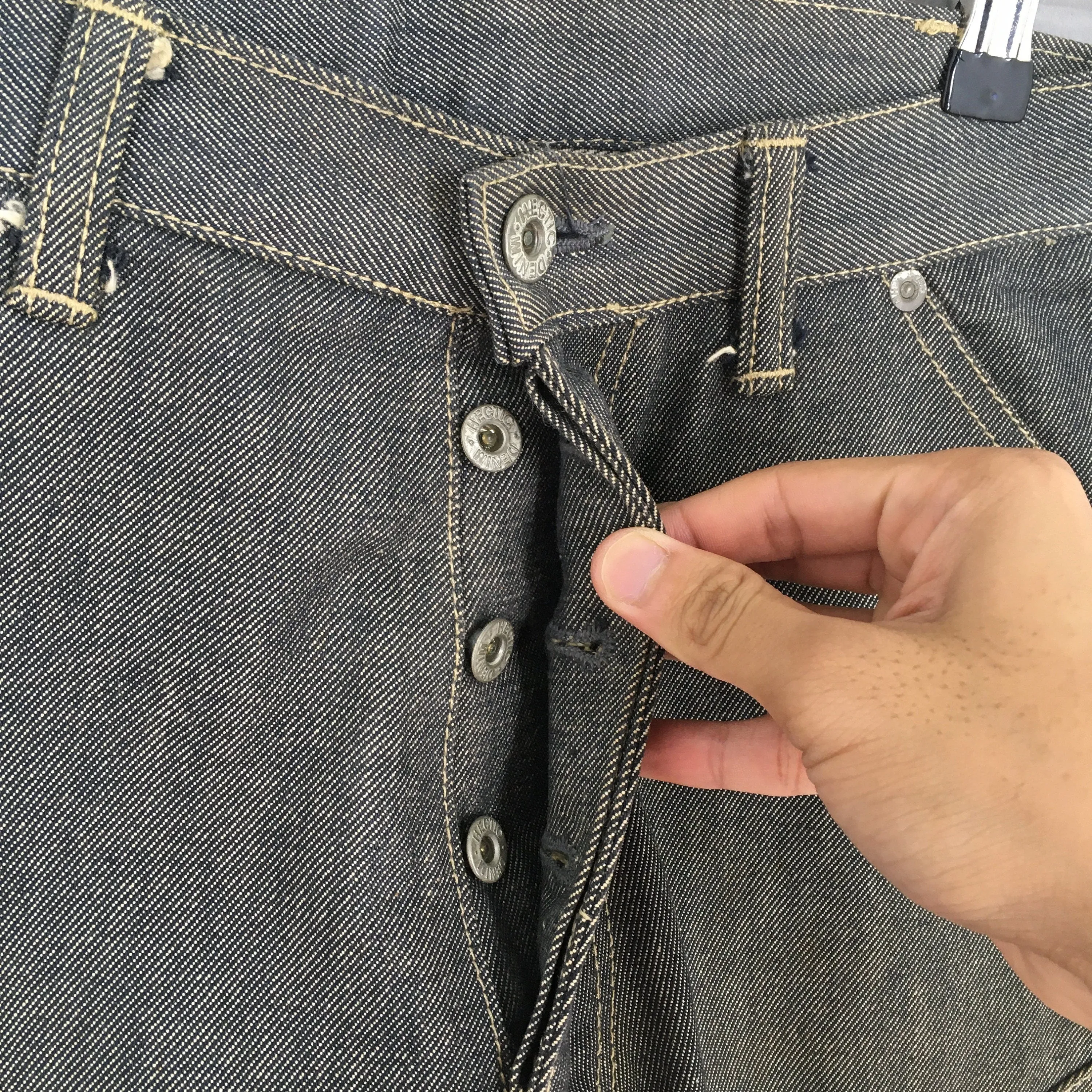 Mad Hectic Denim Co Japan Chore Cargo Pants Size 32x29