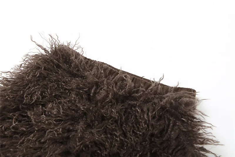 MB FASHION CASUAL HIGH WAIST FUR PANTS 6191LY
