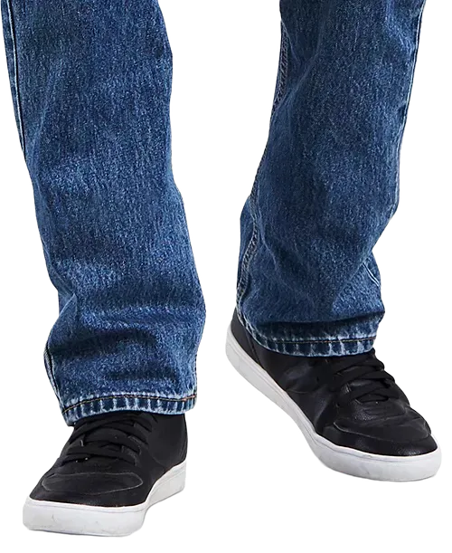 Men's Blue Levi's 505 Jeans Regular-Fit