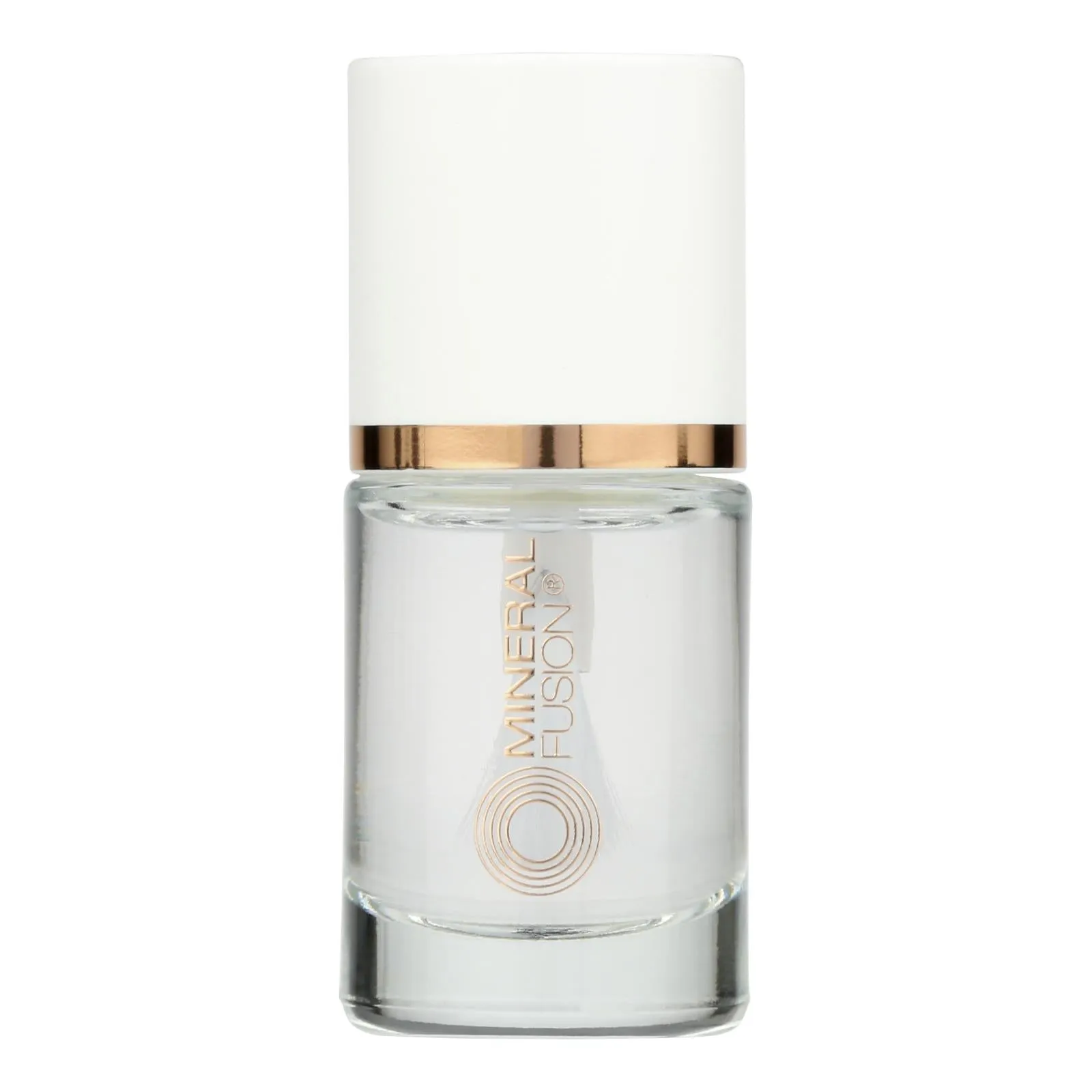 Mineral Fusion Nail Hardener High-Shine Top Coat - Vegan (0.33 oz)
