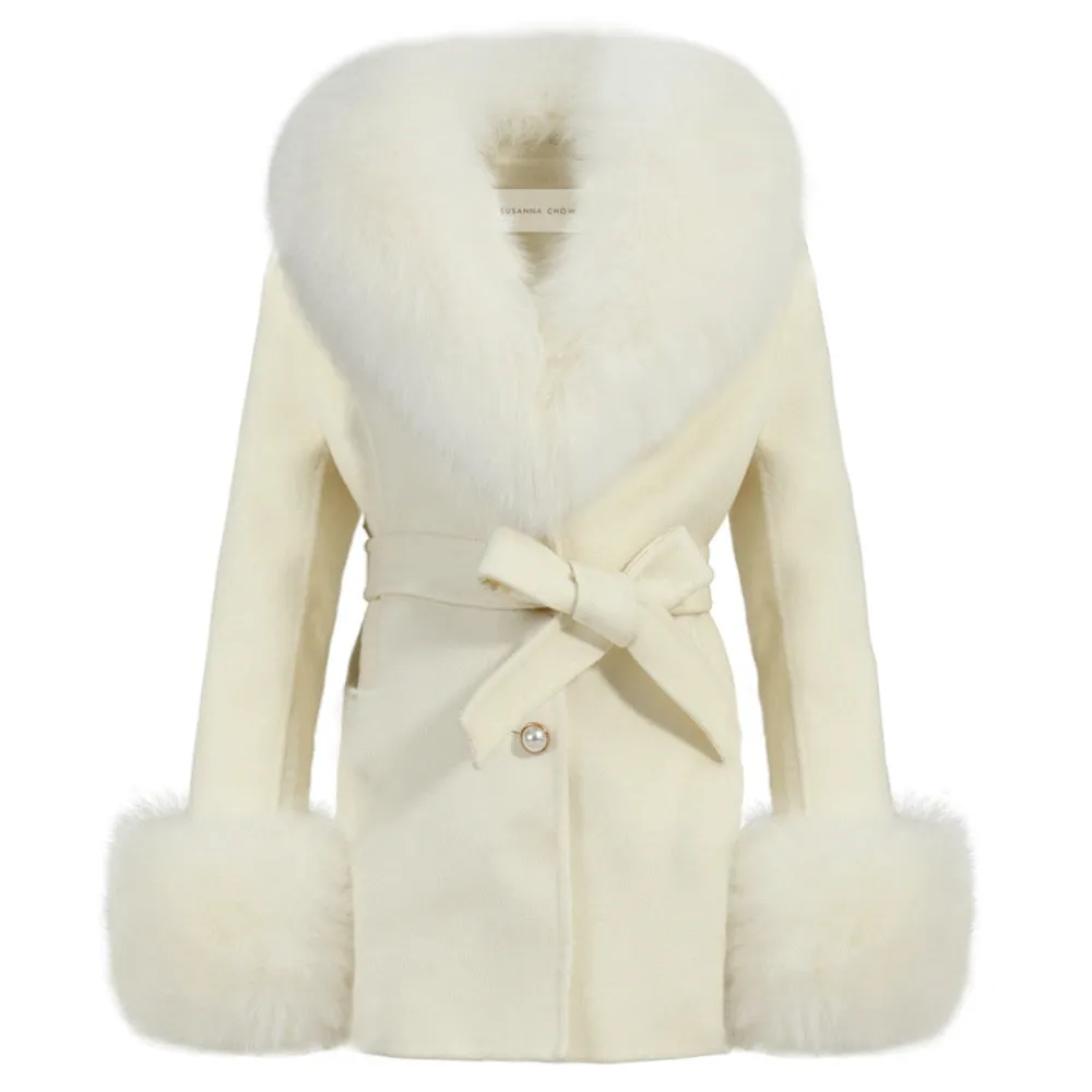 Mini Jojo Cashmere Fur Coat