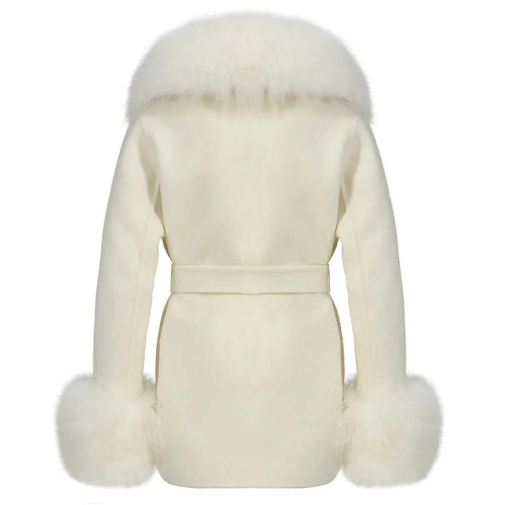 Mini Jojo Cashmere Fur Coat