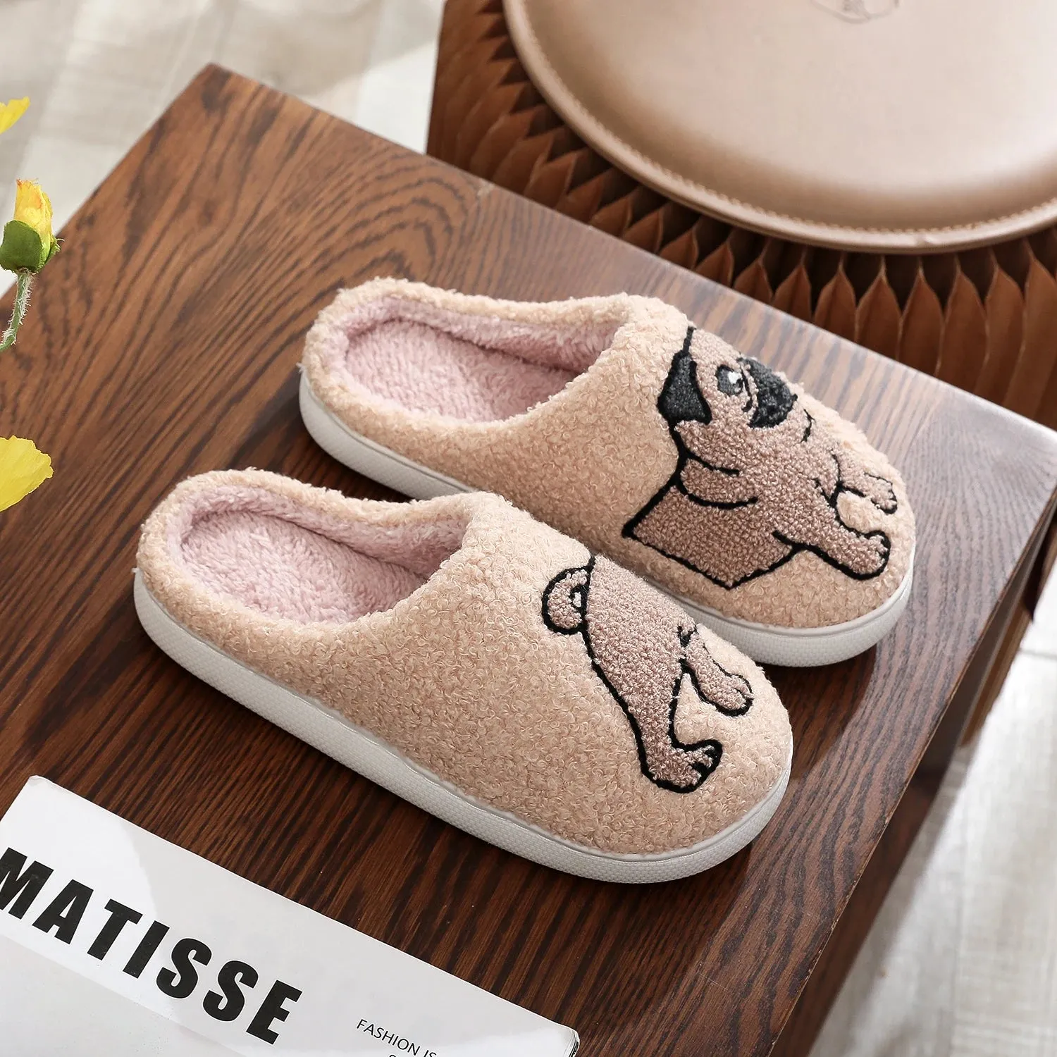 Pantoufles PUG Cozy