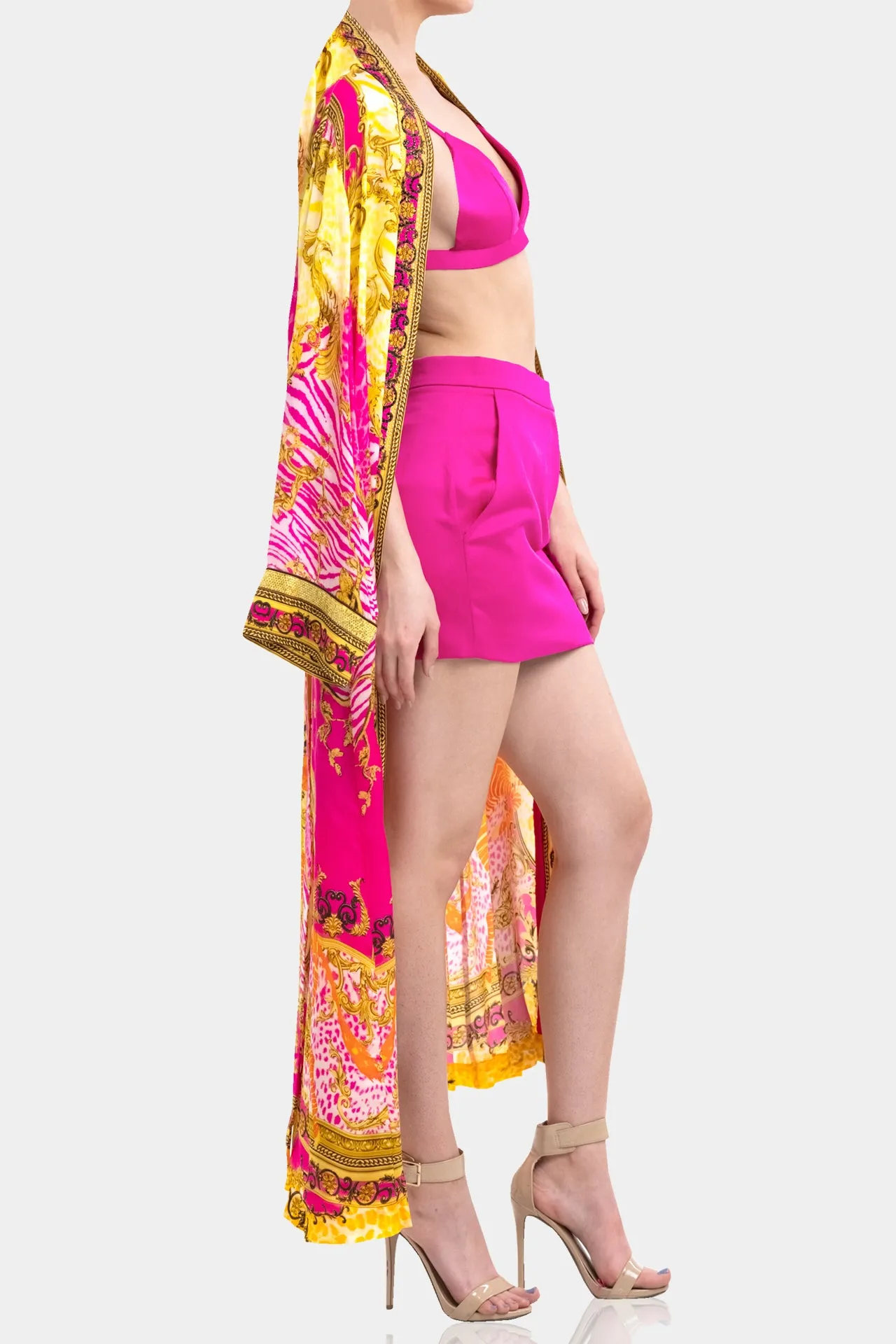 Pink Mini Skirt for Women