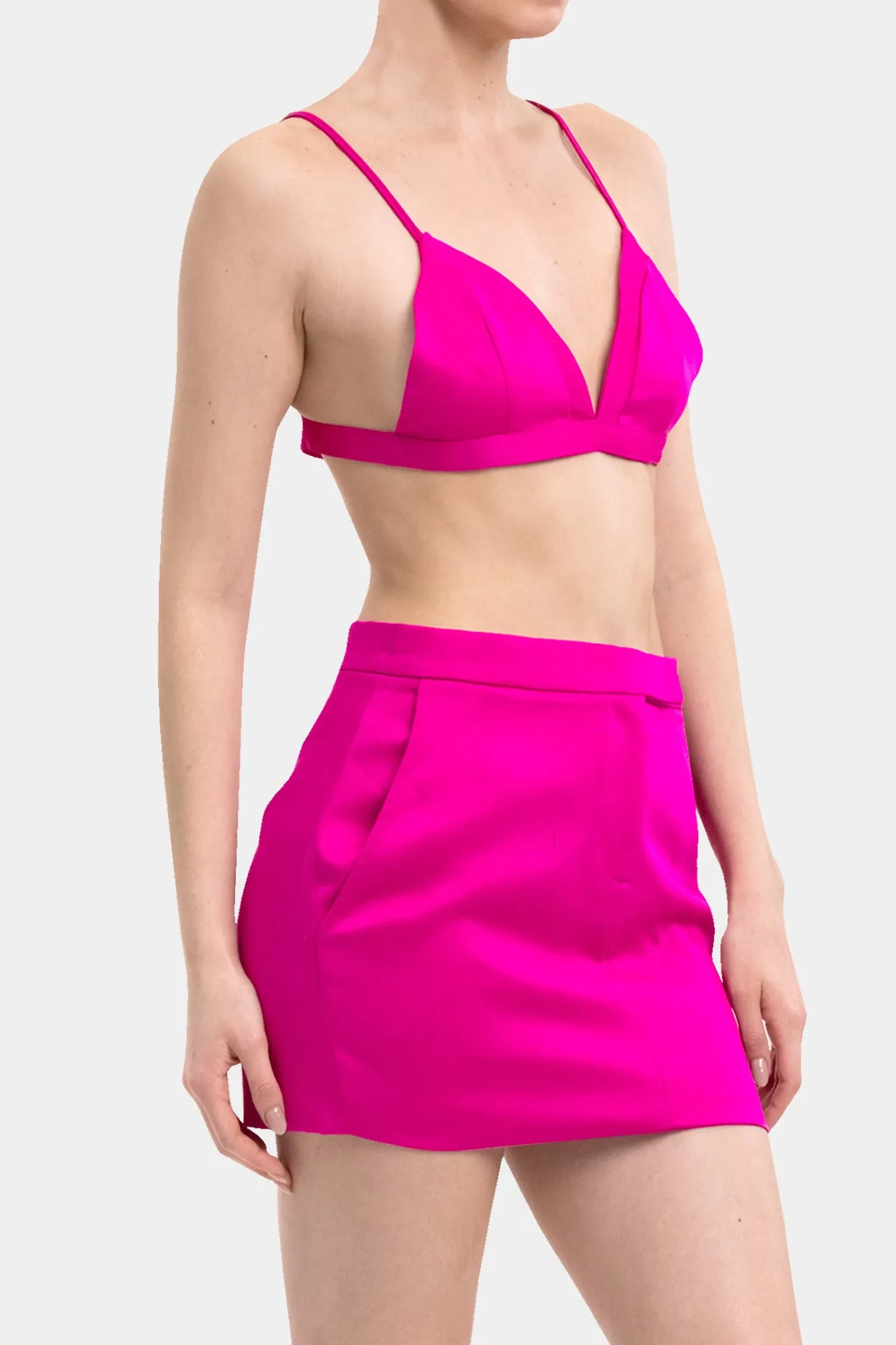 Pink Mini Skirt for Women