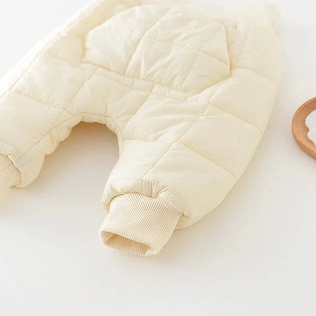 Poppy High-Waist Quilted Baby Pants