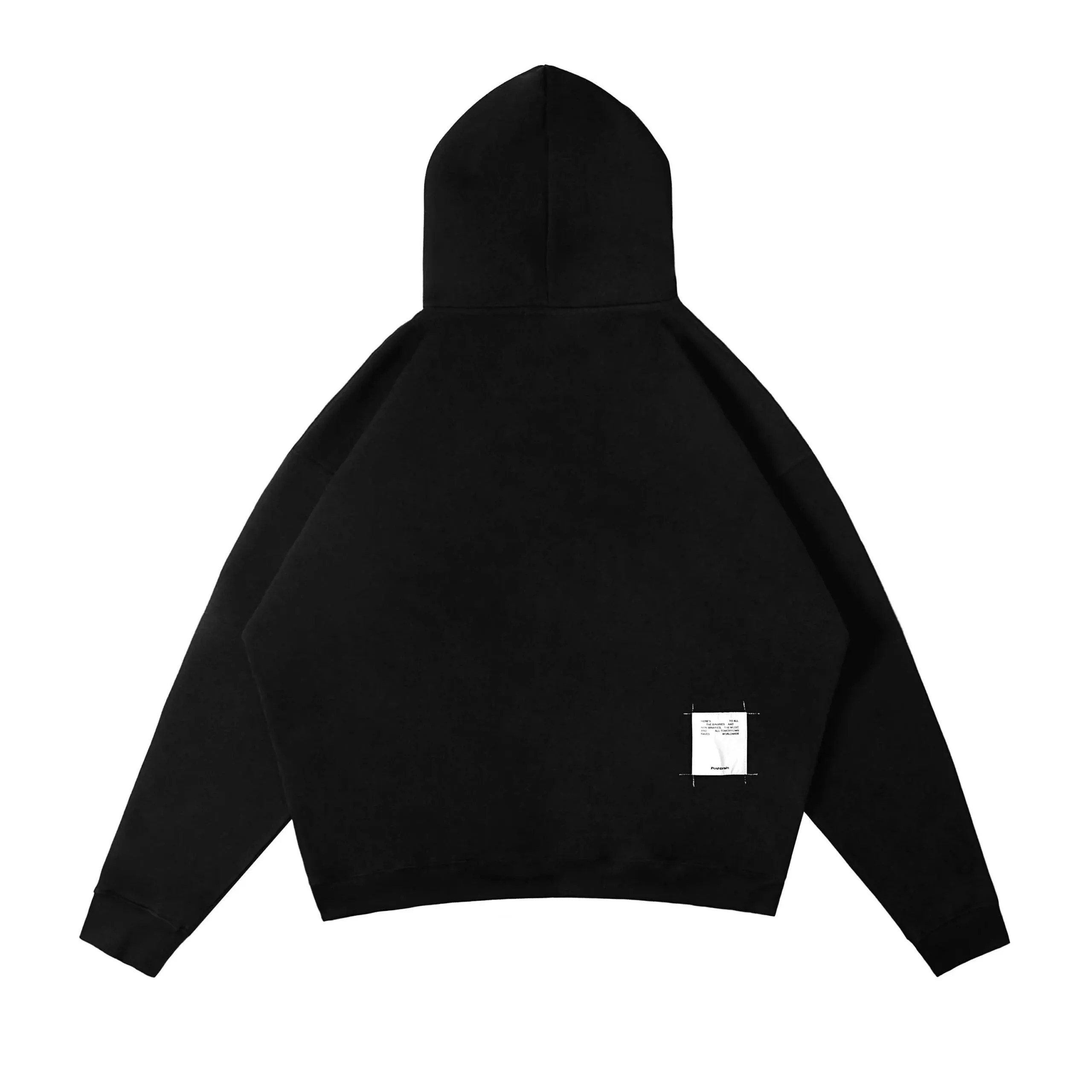 POSHBRAIN Powder Hoodie - Black