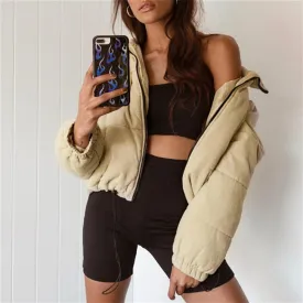 Quilted Bomber Jacket