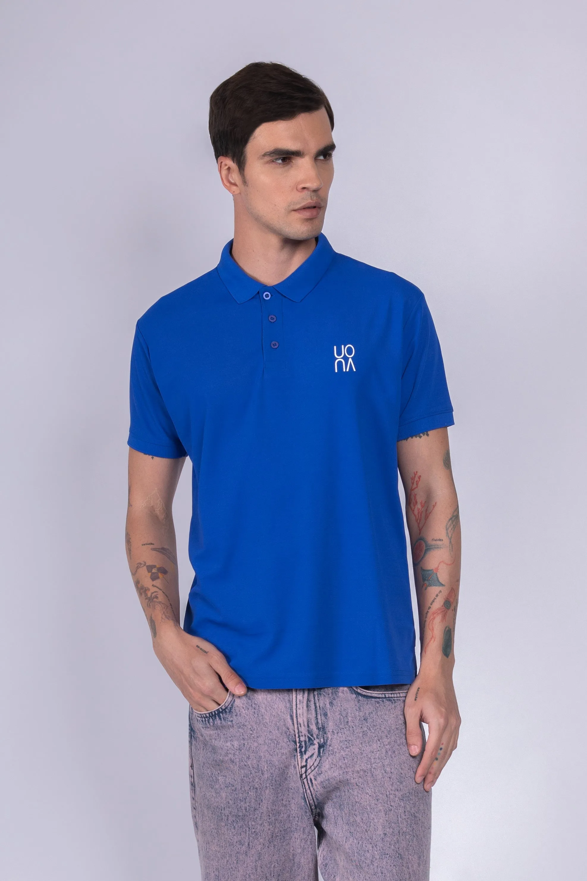 Recycled Polyester Polo T-shirt