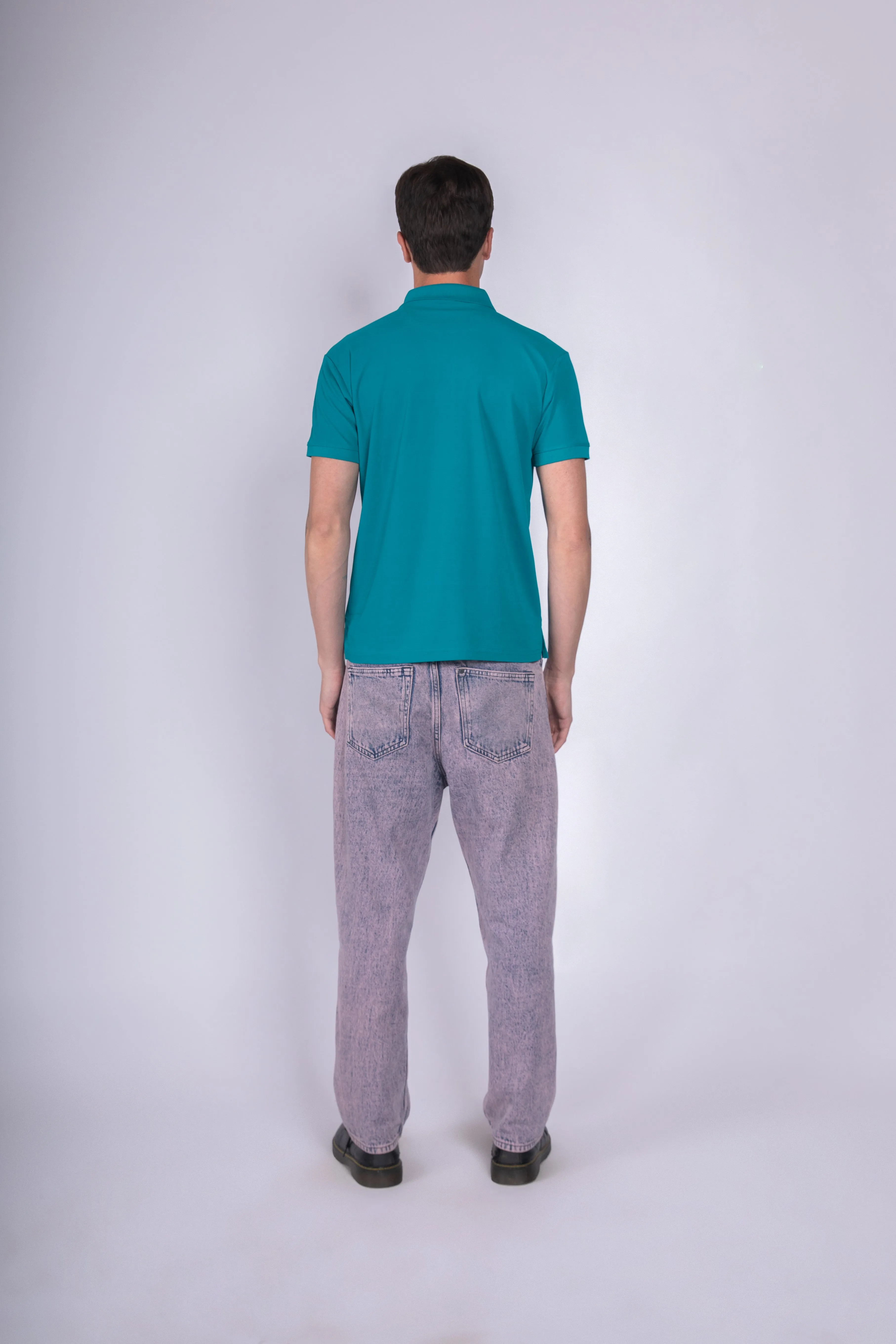 Recycled Polyester Polo T-shirt
