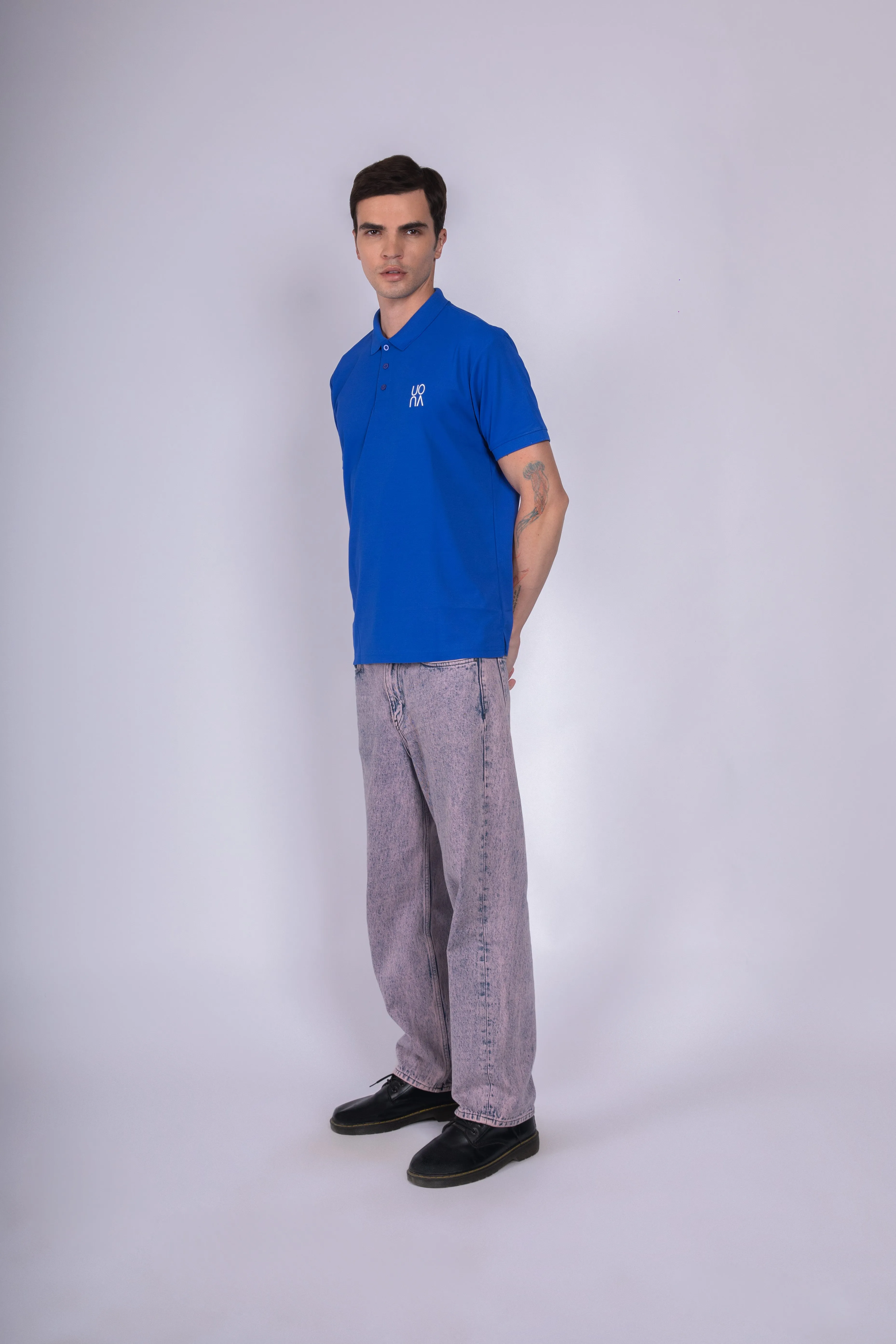 Recycled Polyester Polo T-shirt