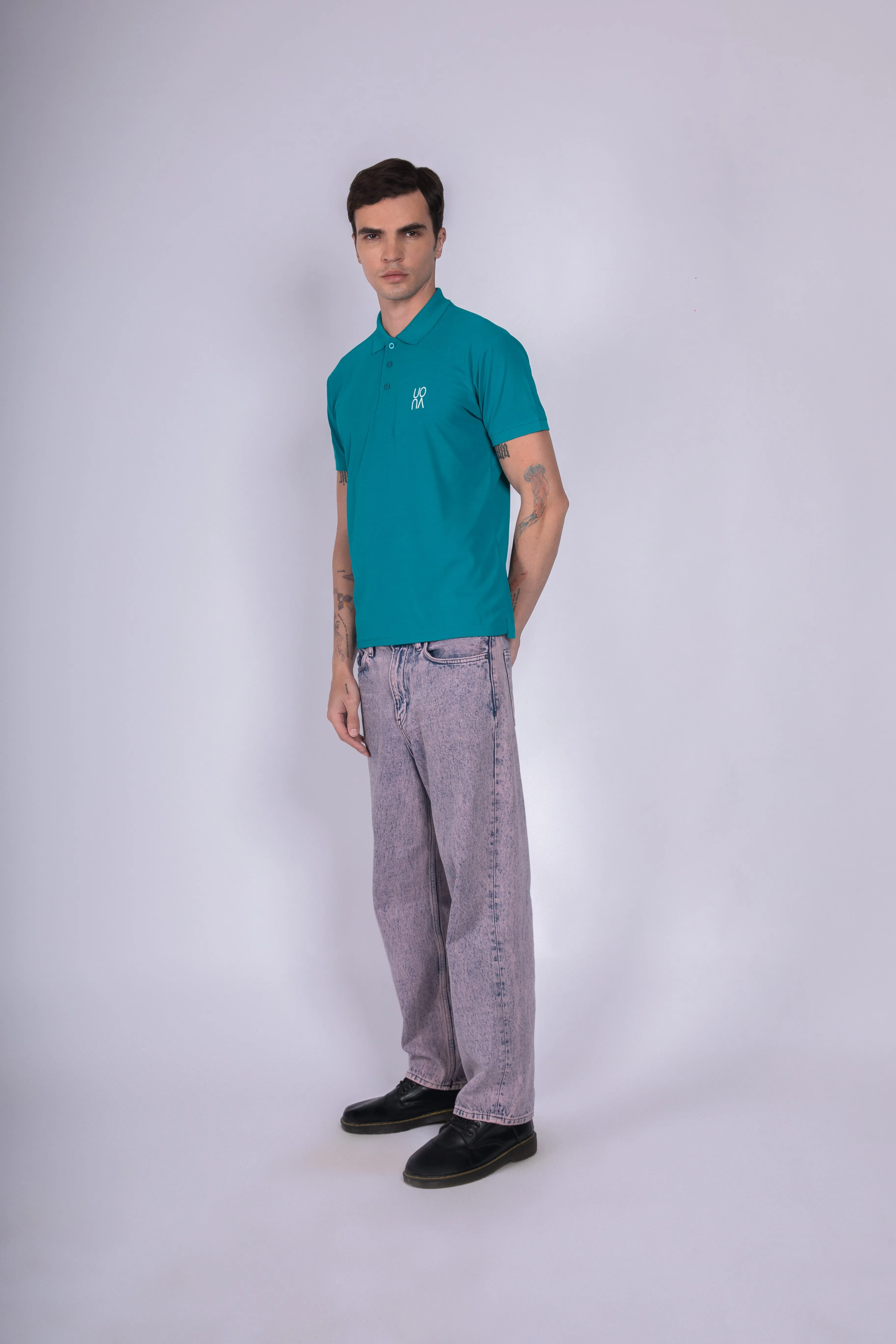 Recycled Polyester Polo T-shirt