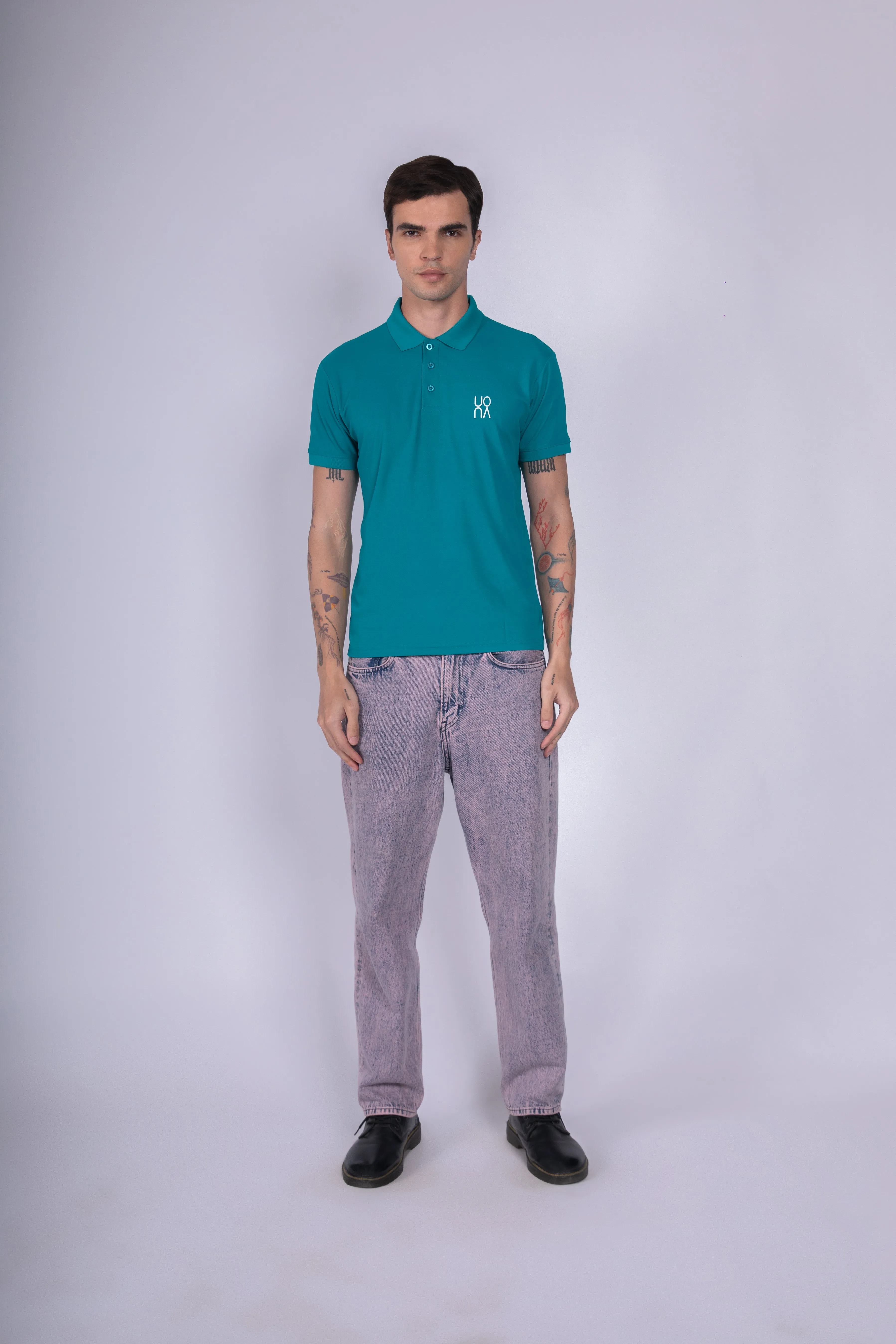 Recycled Polyester Polo T-shirt