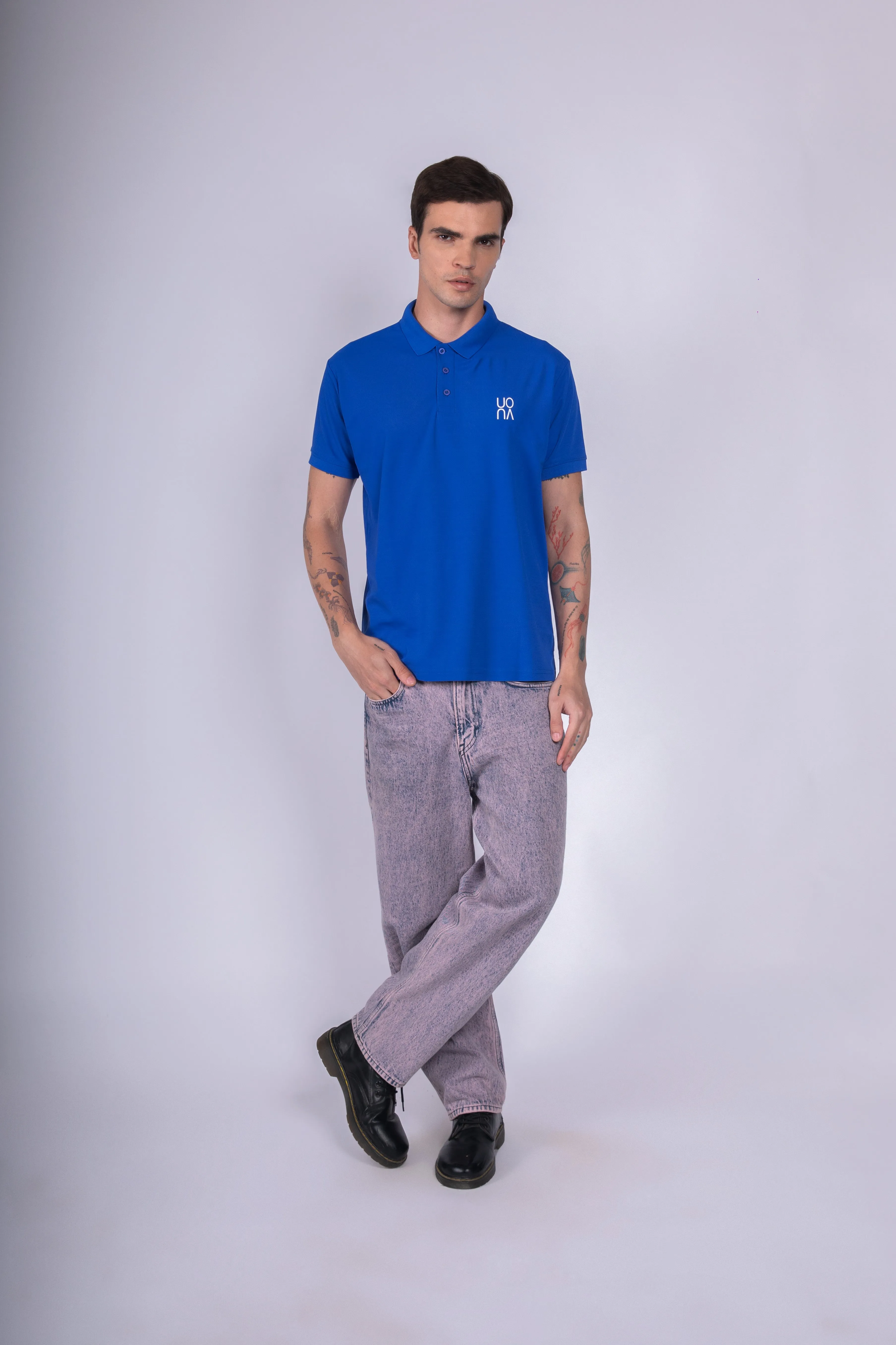Recycled Polyester Polo T-shirt