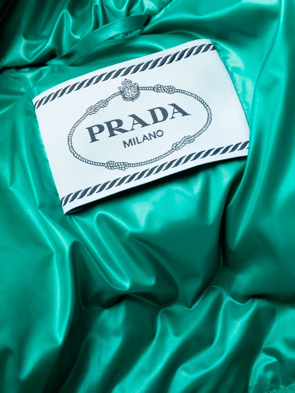 Recycled polyester puffer jacket