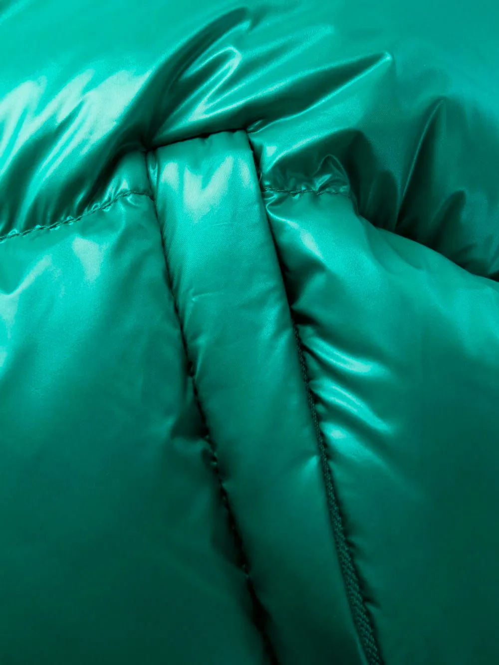 Recycled polyester puffer jacket
