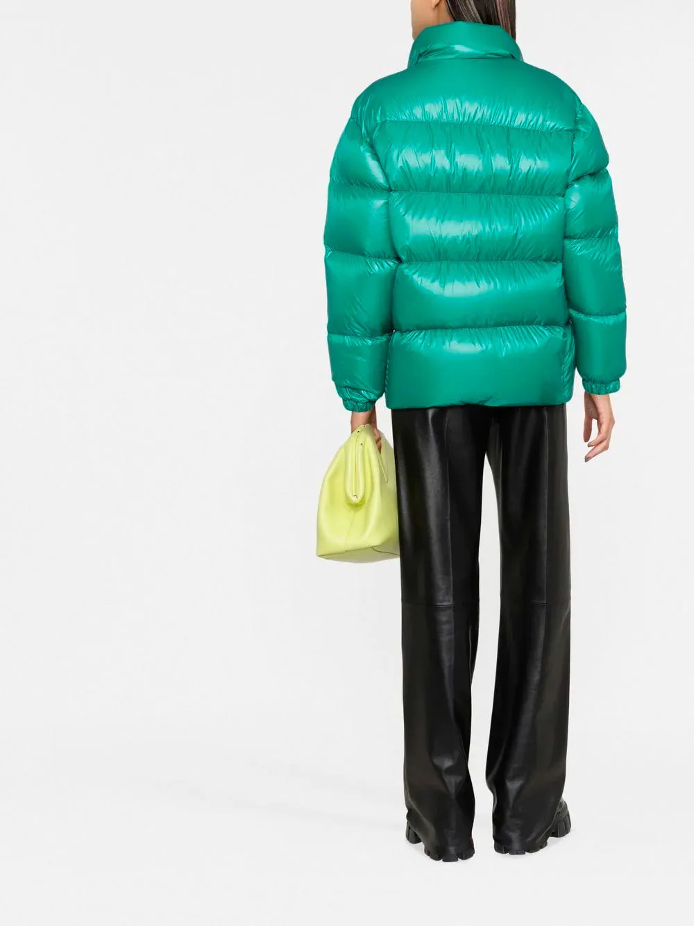 Recycled polyester puffer jacket