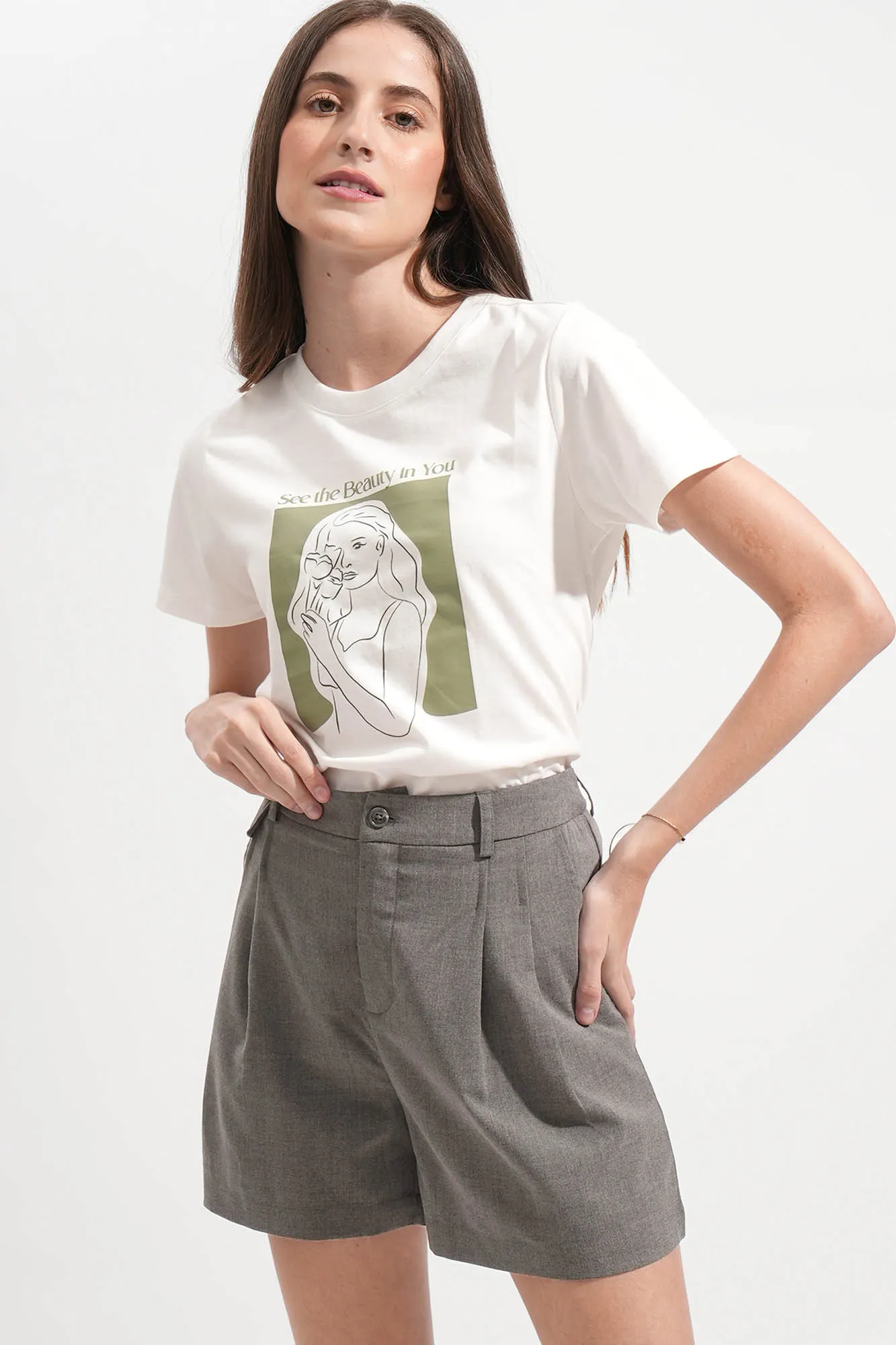 REFORME Recycled Polyester Shorts