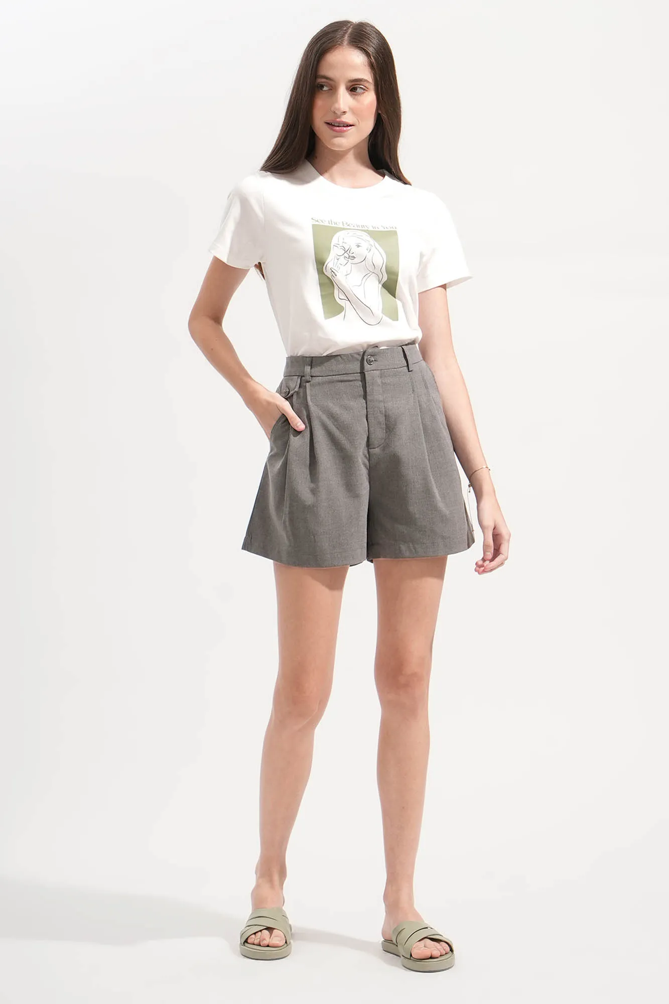 REFORME Recycled Polyester Shorts