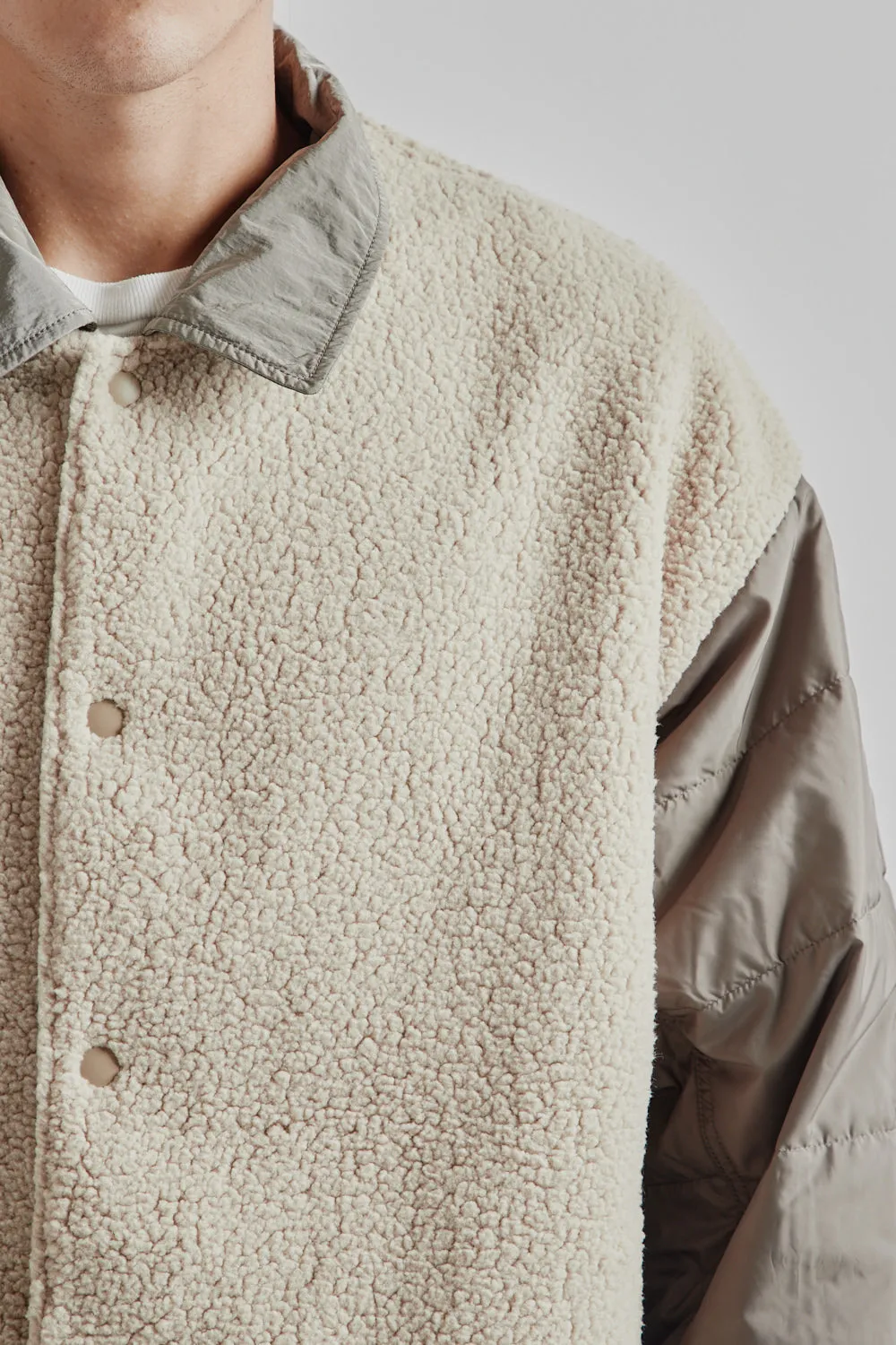 Reversible Wind Jacket - Beige