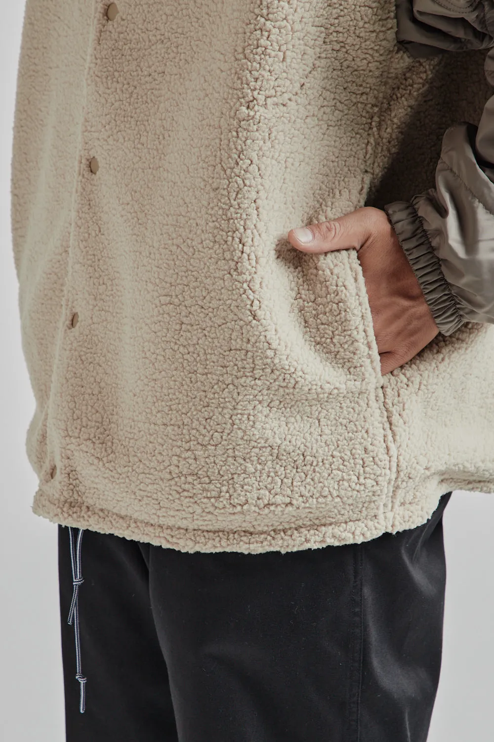 Reversible Wind Jacket - Beige